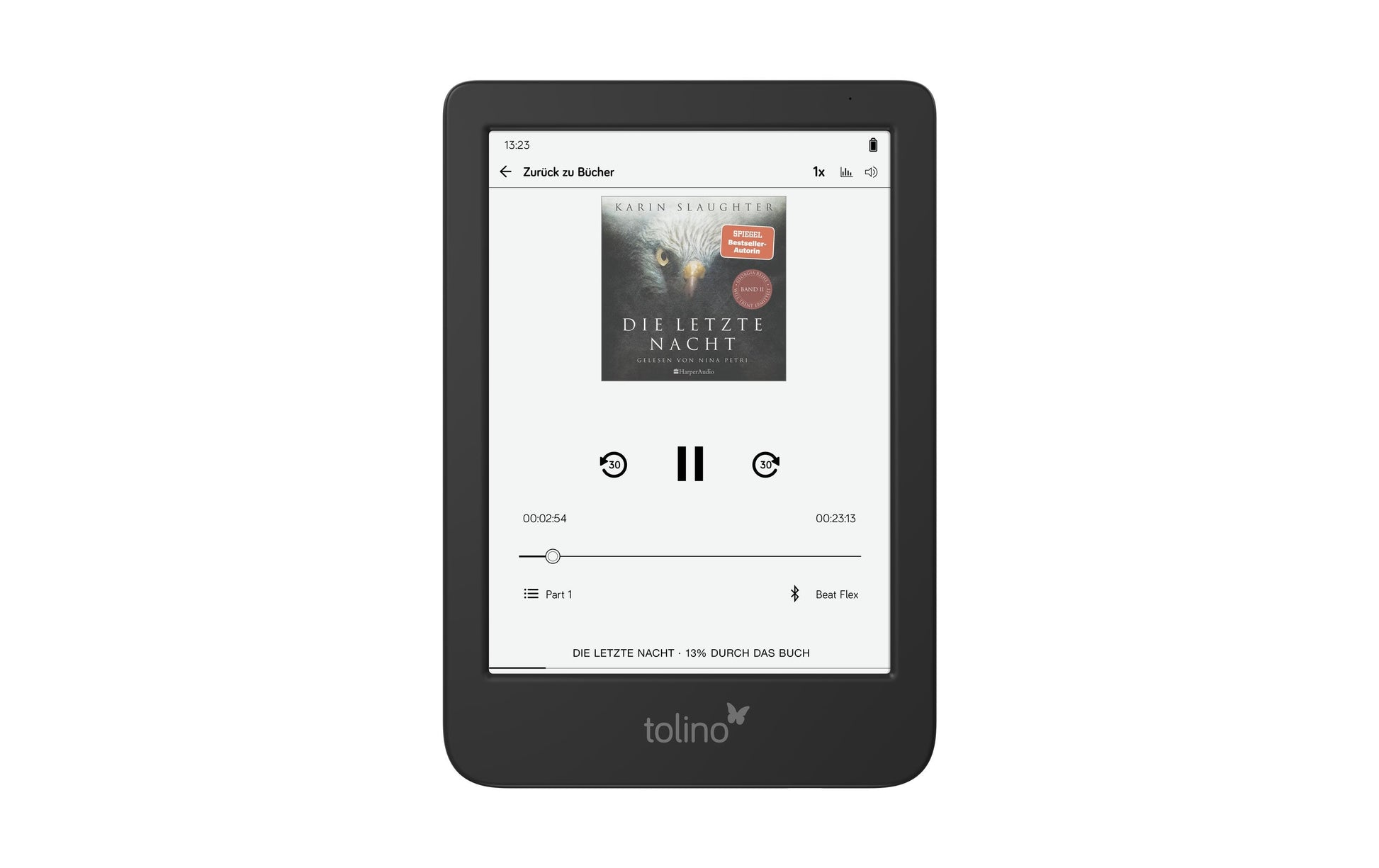 Tolino Shine Color – 6" E-Ink Carta Farbdisplay, 16 GB, IPX8, Schwarz
