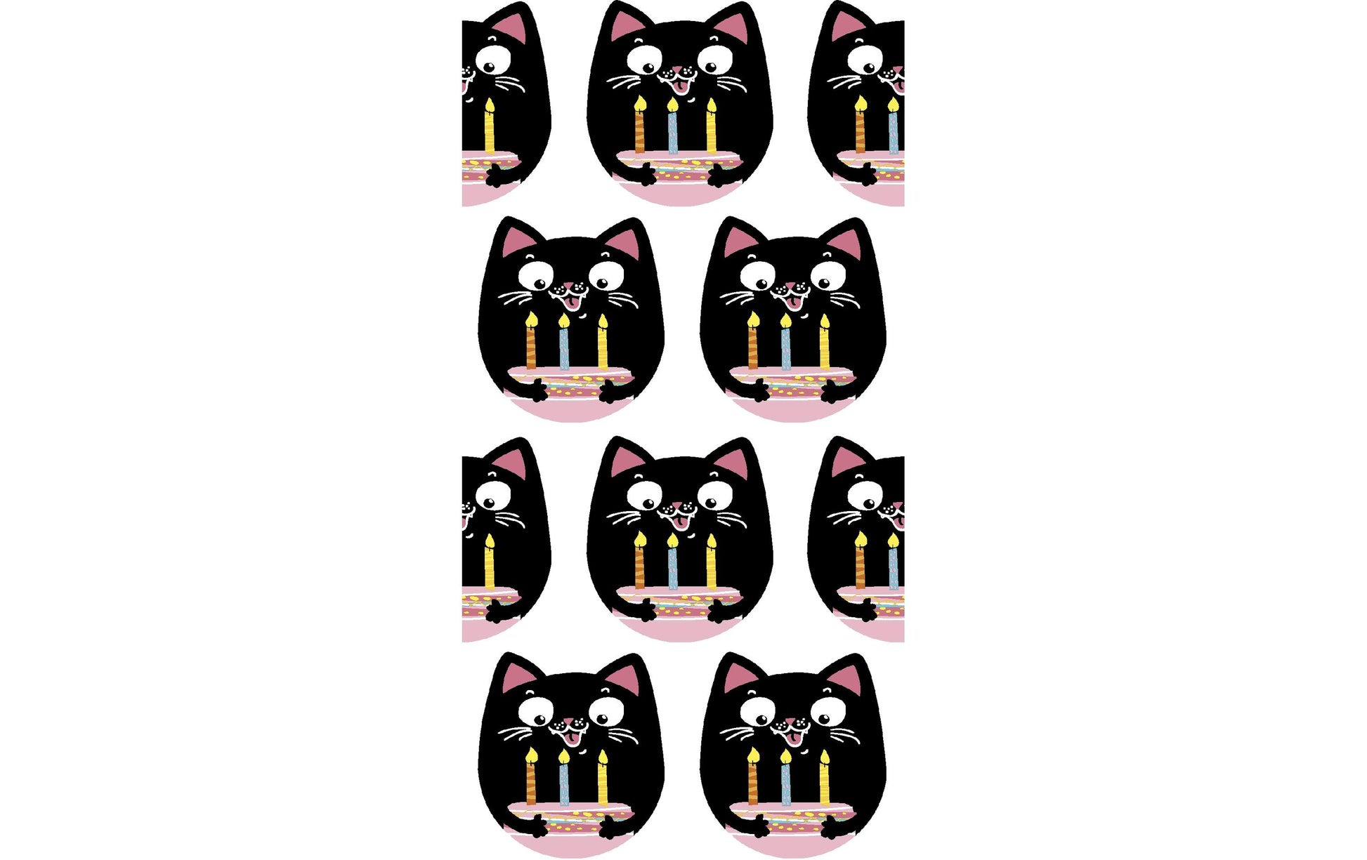 Paper + Design Taschentücher Party Cat – 4-lagig, 215 × 220 mm – 24×10 Taschentücher – FSC / Nordic Swan