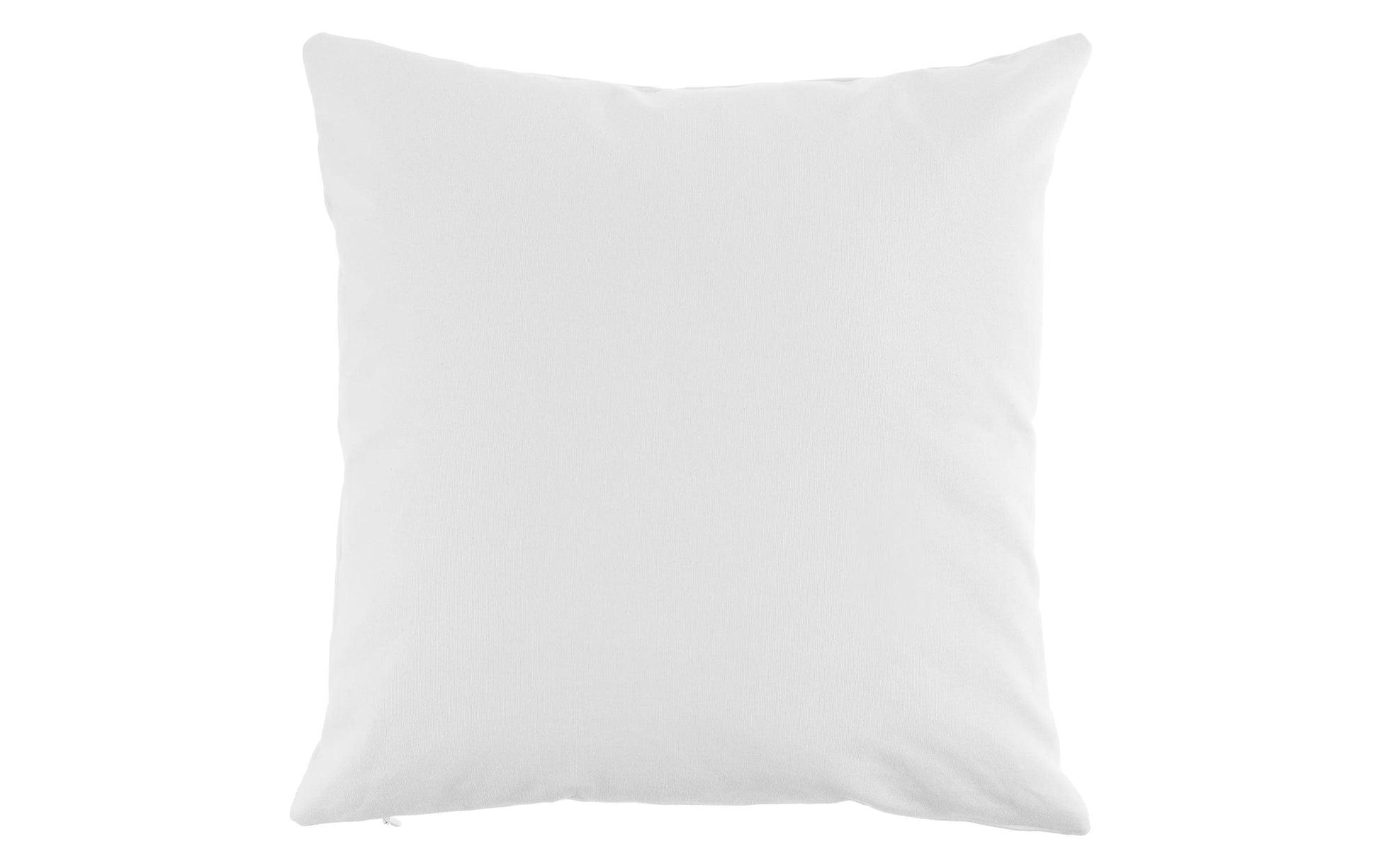 COCON Kissenbezug – 40 × 40 cm, Baumwolle, mit Reissverschluss, Weiss