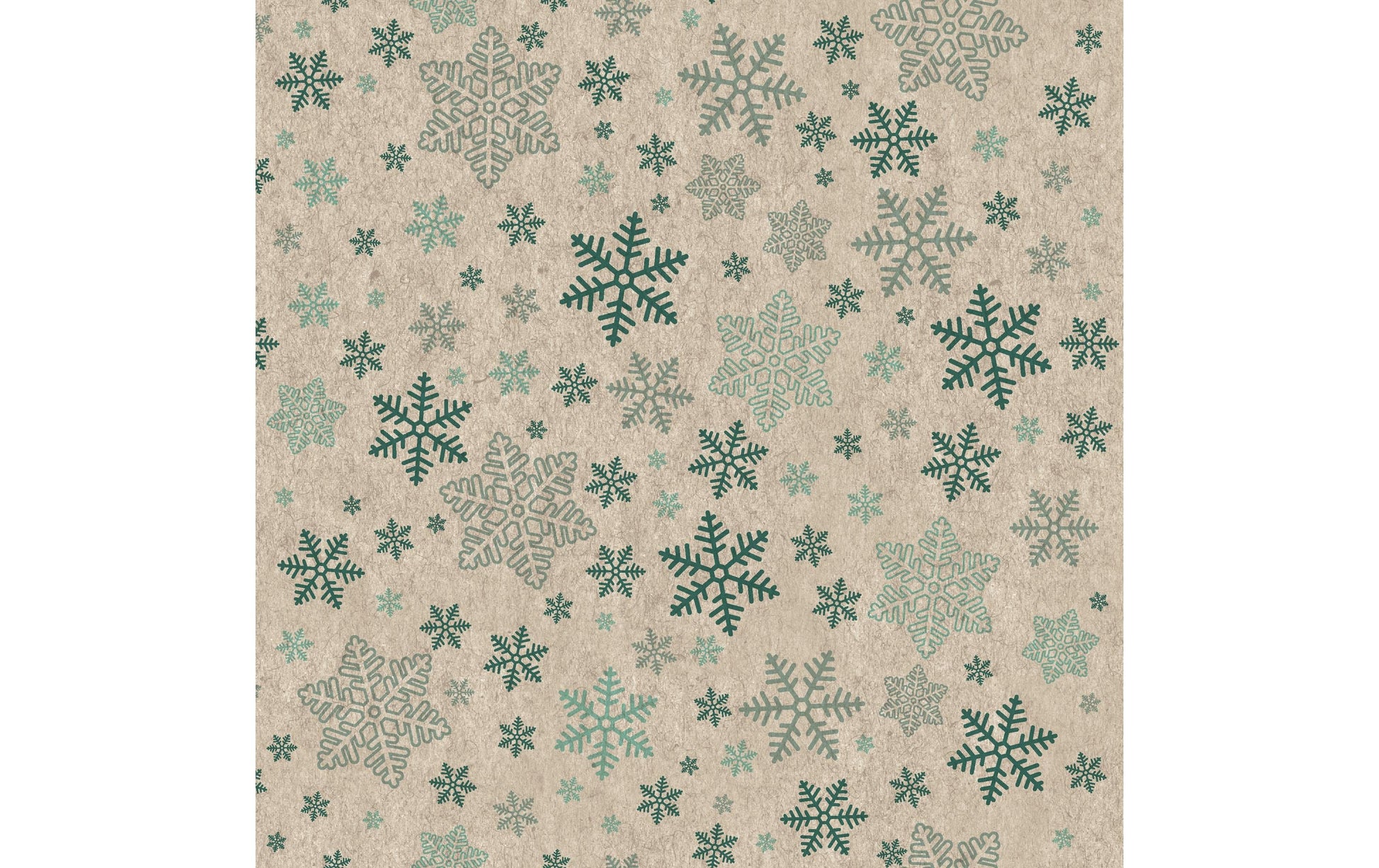 Paper + Design Servietten Schneeflocken – 33 × 33 cm, 2-lagig – 25 Stück