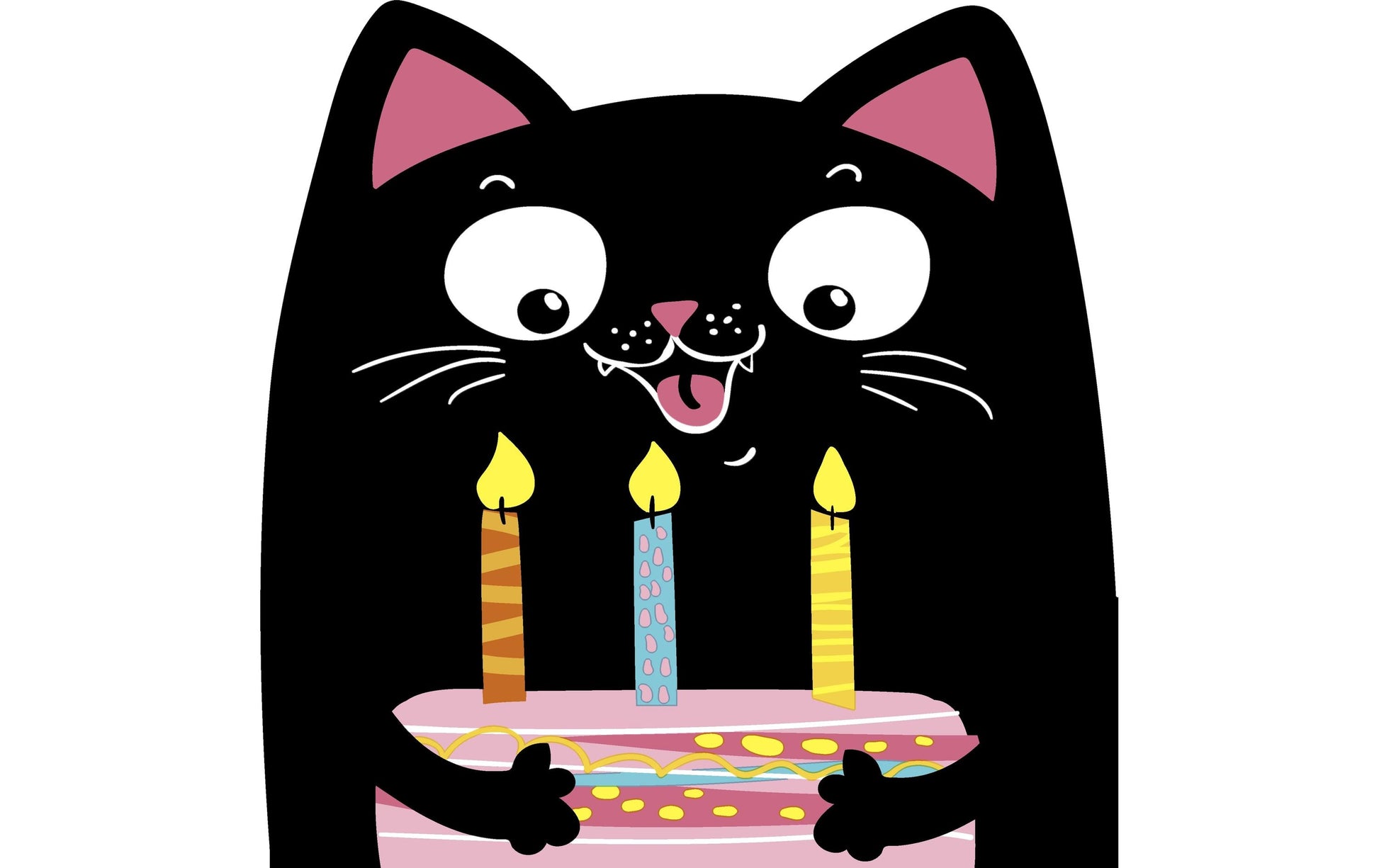 Paper + Design Servietten Katze – 33 × 33 cm, 3-lagig – 12 Stück