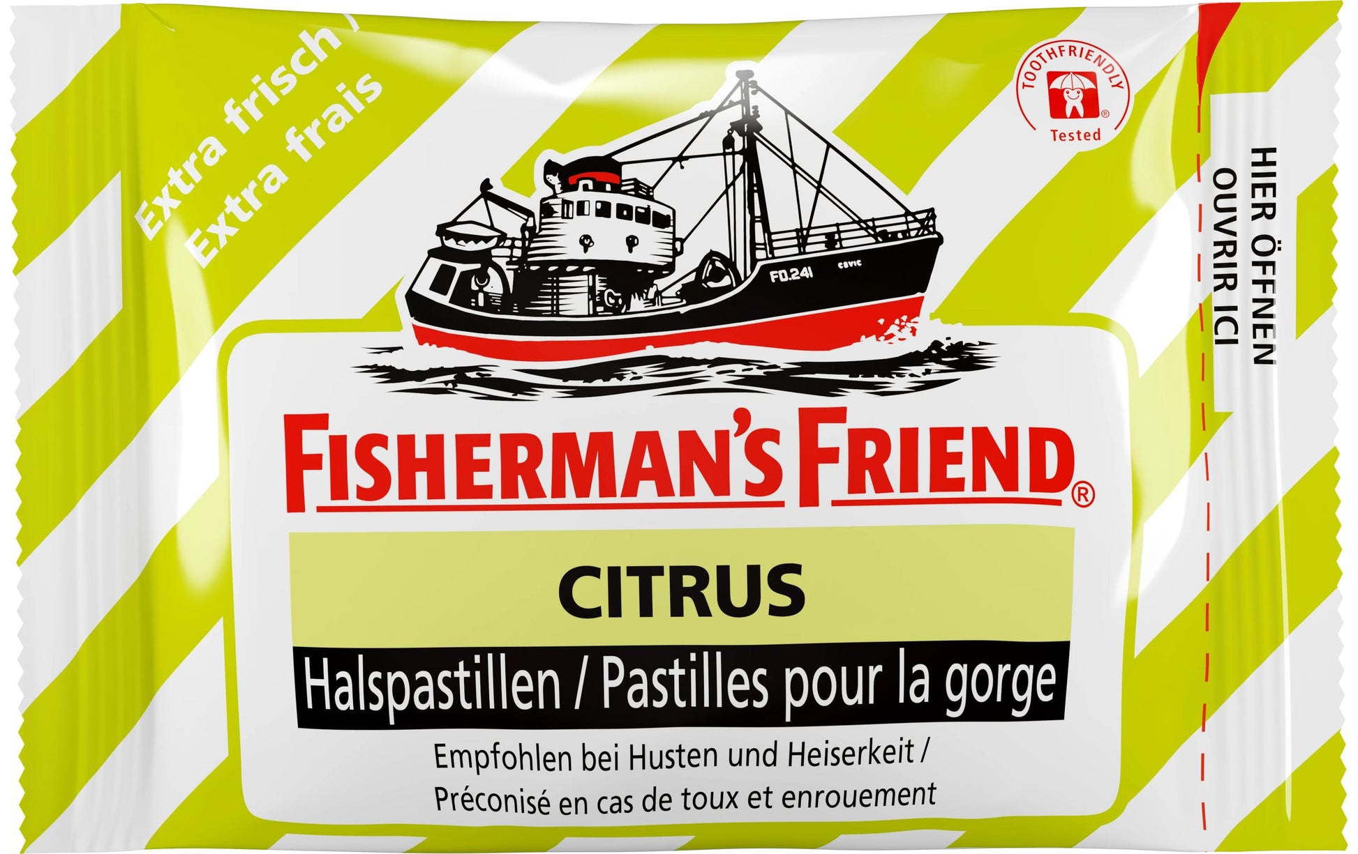 Fisherman-s Friend Lutschbonbons – Zitrus – 25 g