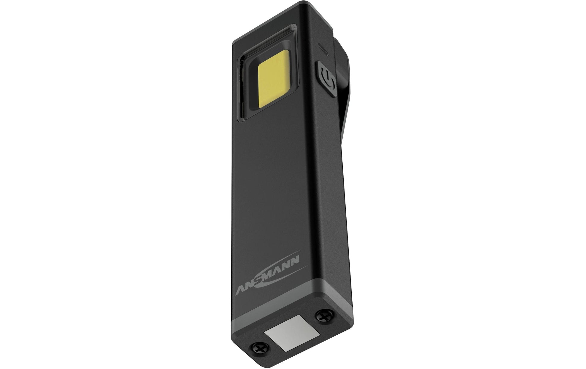 Ansmann Taschenlampe Pocket Light Mini-Booster 450R – 500 lm, 26 m, Akkubetrieb, 1,5–3 h – Schwarz