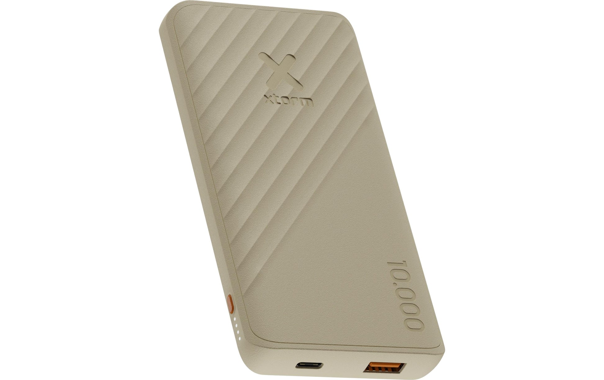 Xtorm Powerbank 10'000 mAh – 1× USB-C, 1× USB-A, beige