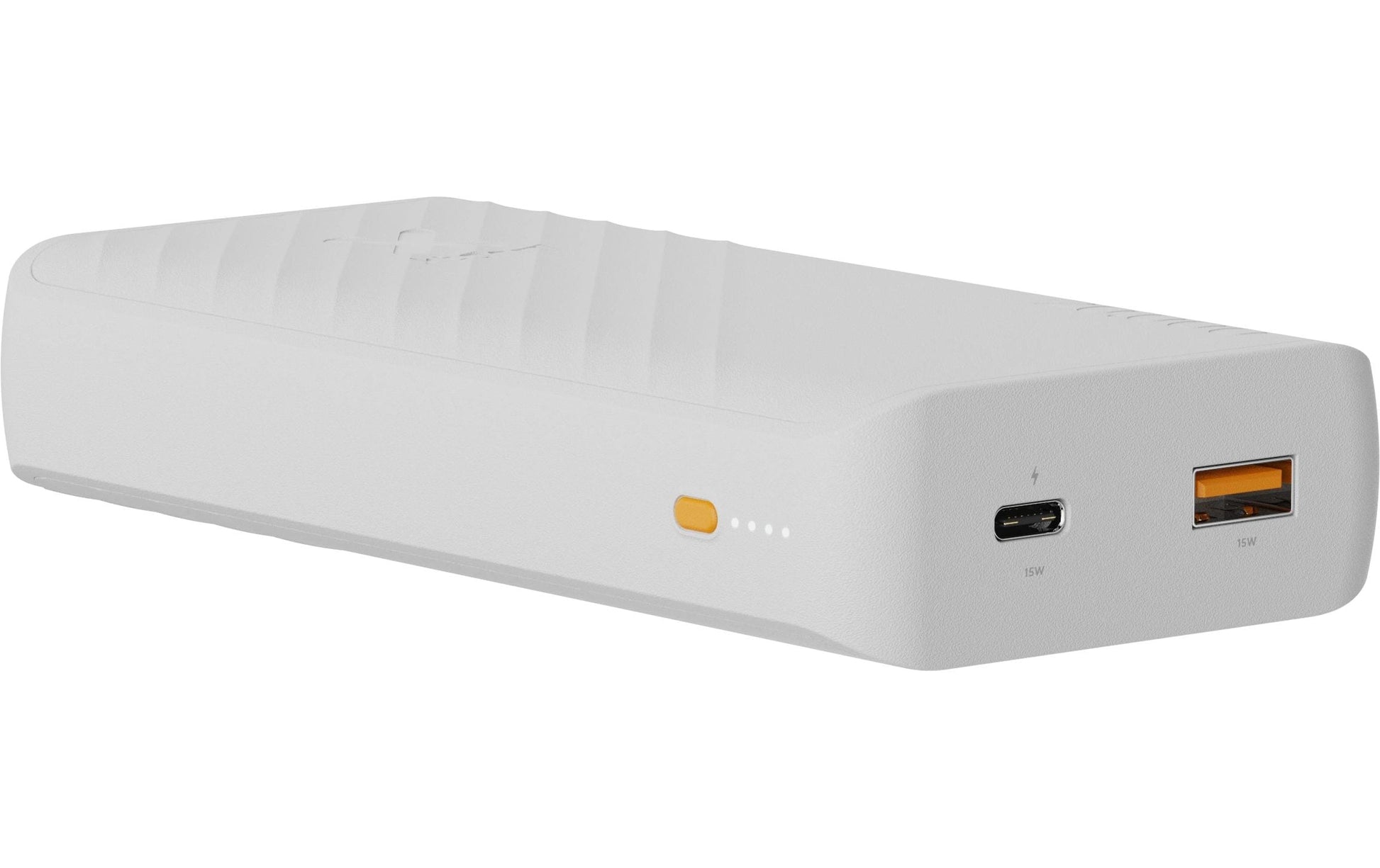 Xtorm Powerbank 20'000 mAh – 15 W PD, 1× USB-C, 1× USB-A, weiss