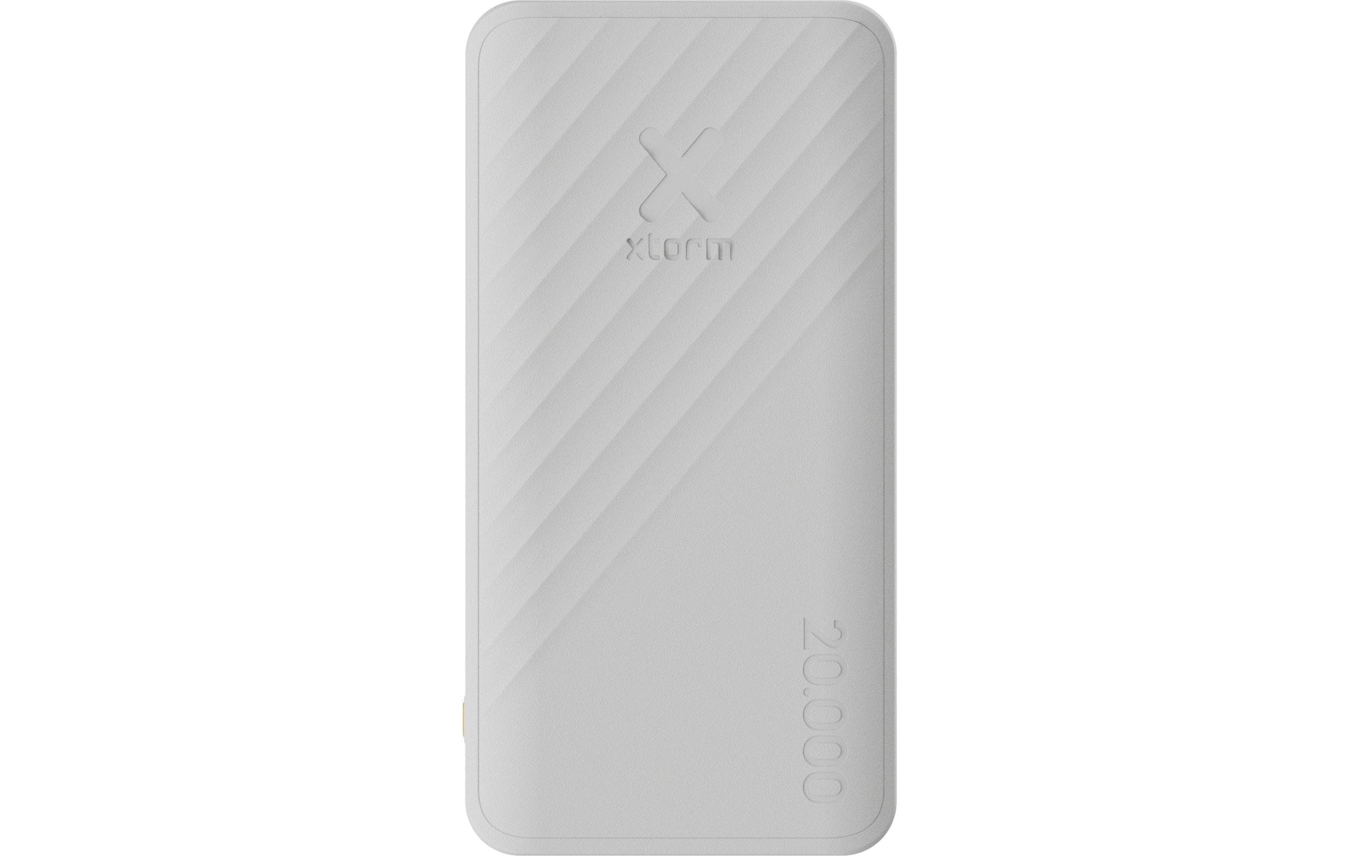 Xtorm Powerbank 20'000 mAh – 15 W PD, 1× USB-C, 1× USB-A, weiss