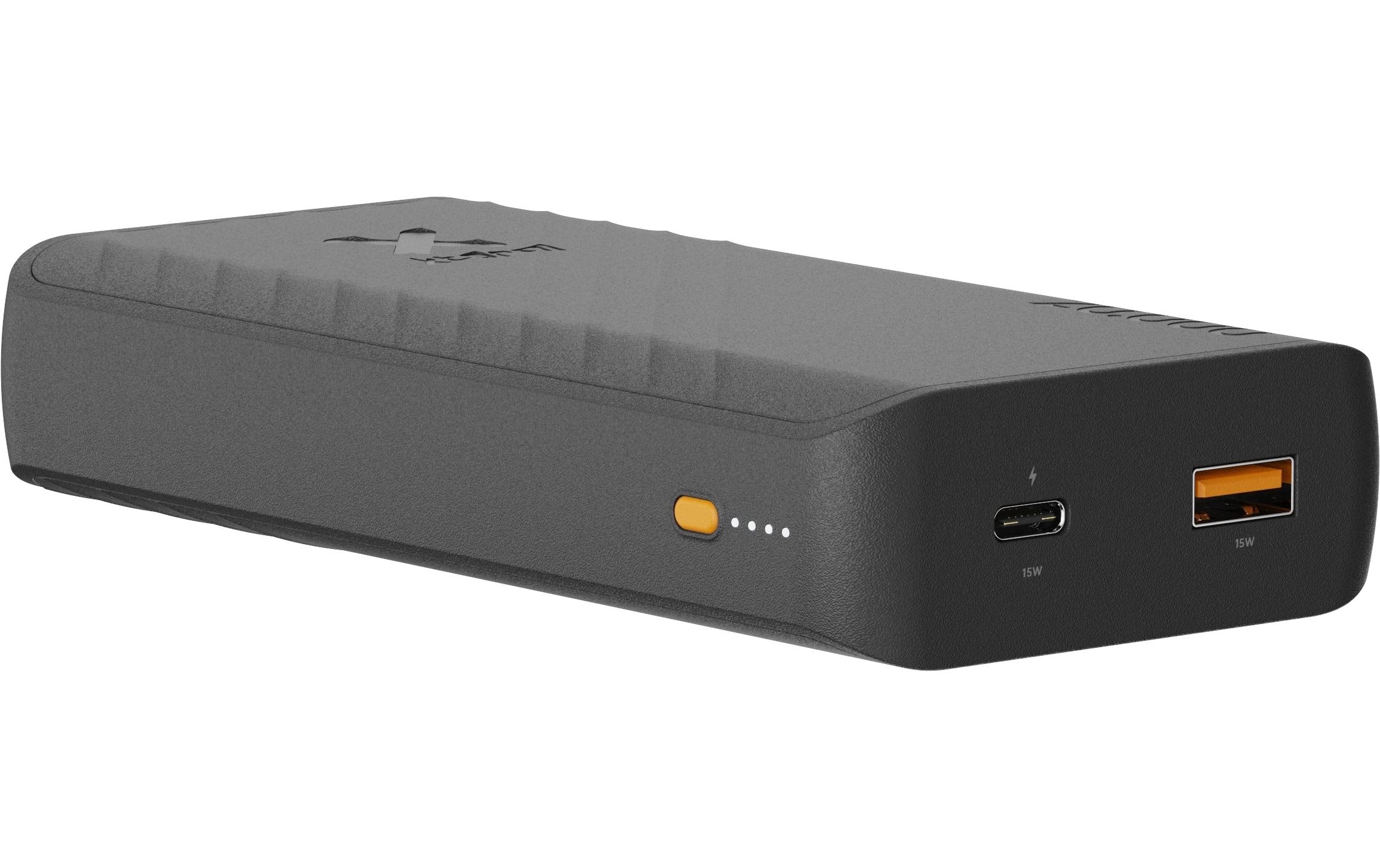 Xtorm Powerbank 20'000 mAh – 15 W PD, 1× USB-C, 1× USB-A, schwarz