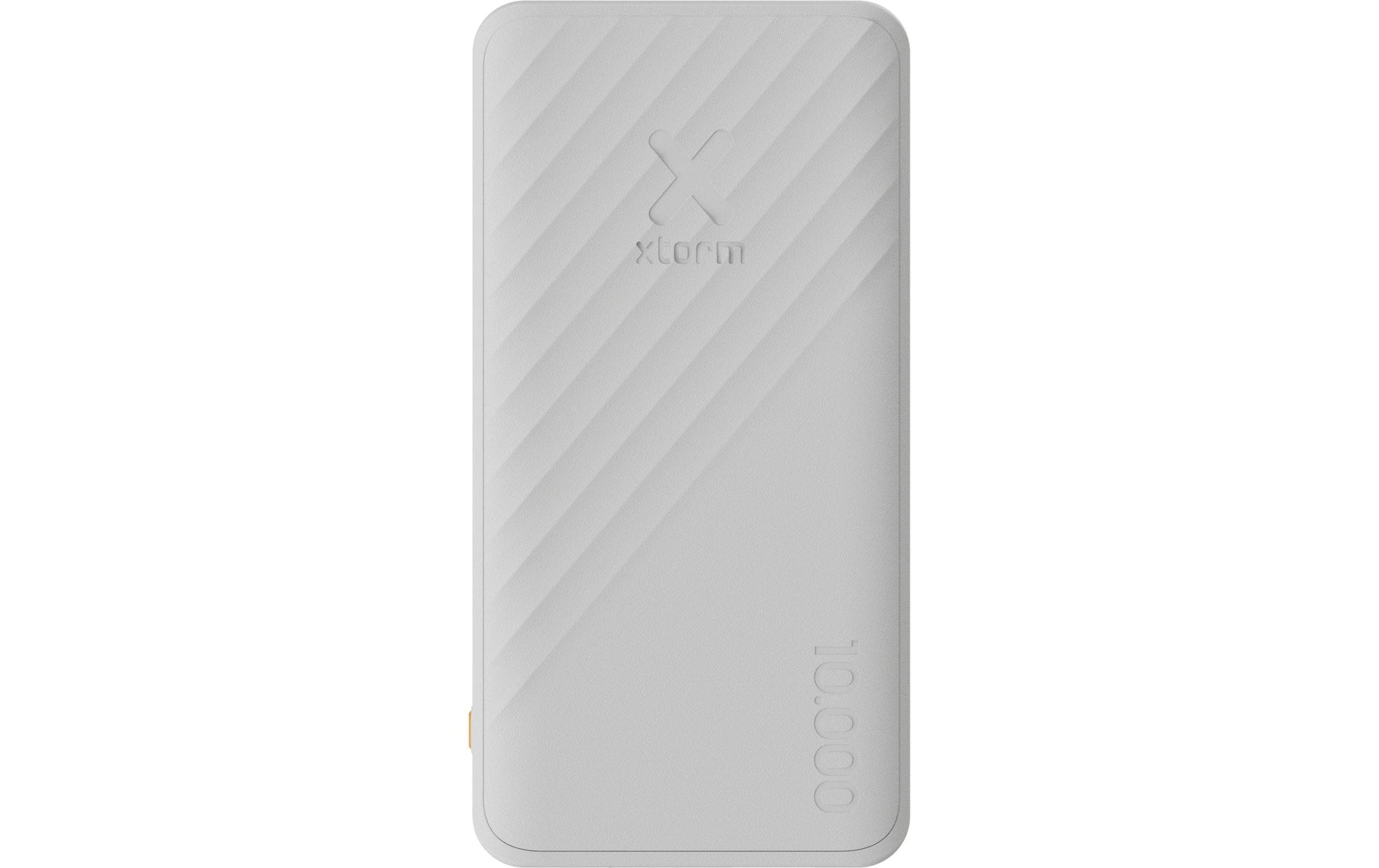 Xtorm FastCharge Go2 Powerbank 10'000 mAh – 15 W PD, 1× USB-C, 1× USB-A, weiss