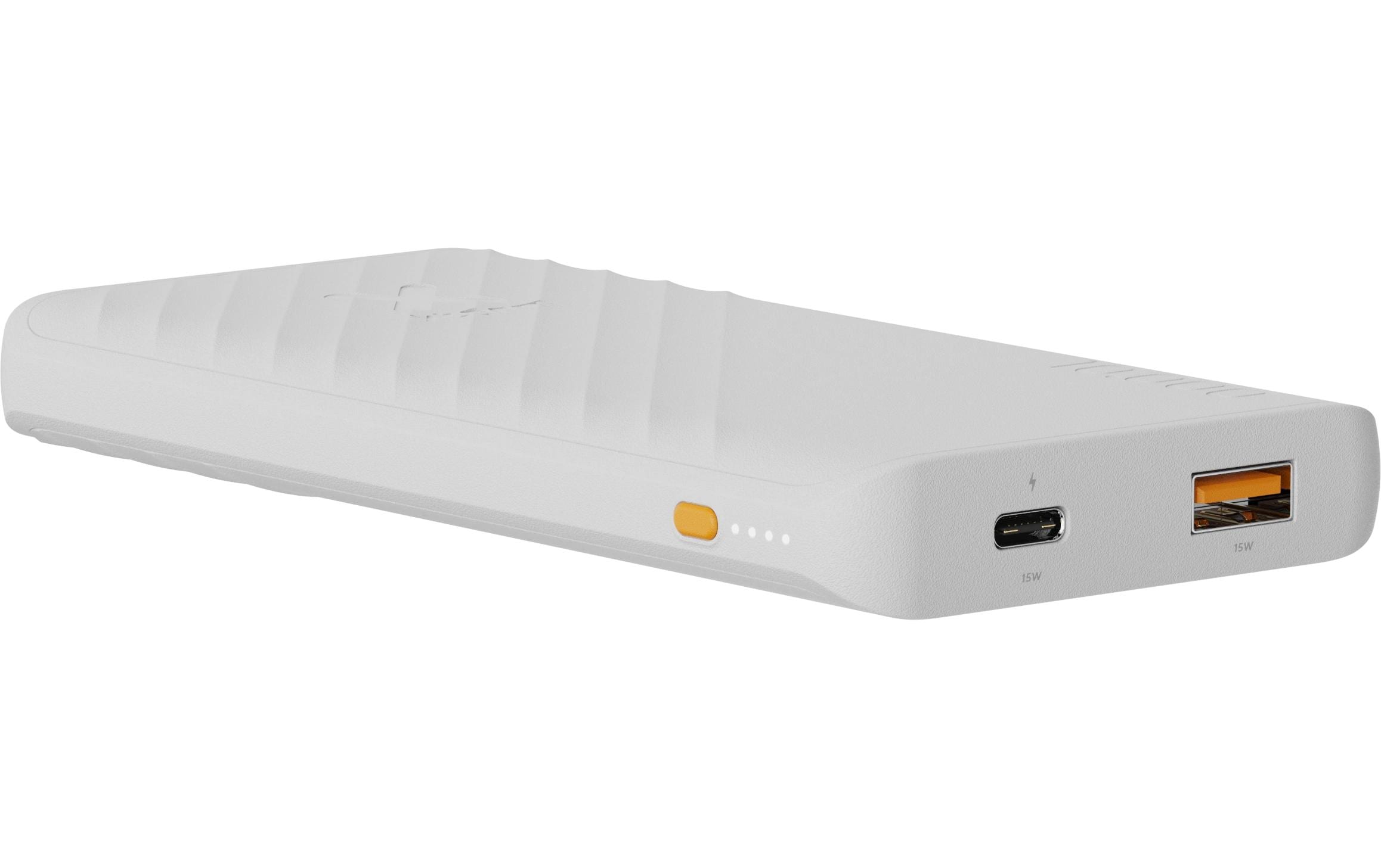 Xtorm FastCharge Go2 Powerbank 10'000 mAh – 15 W PD, 1× USB-C, 1× USB-A, weiss