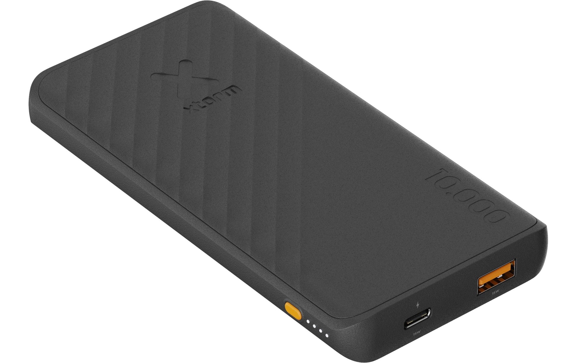 Xtorm FastCharge Go2 Powerbank 10'000 mAh – 1× USB-C, 1× USB-A, schwarz