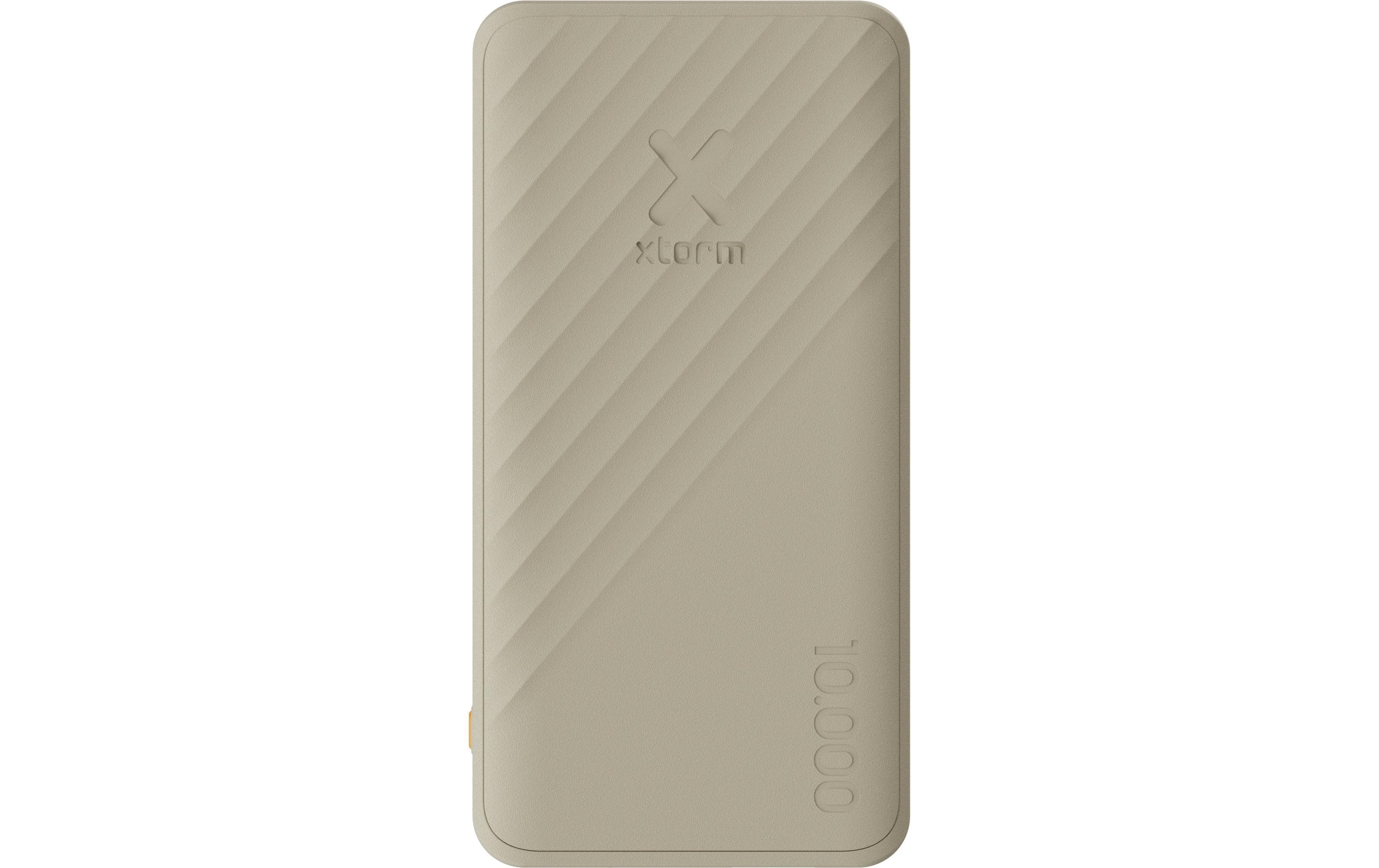 Xtorm Powerbank 10'000 mAh – 1× USB-C, 1× USB-A, beige