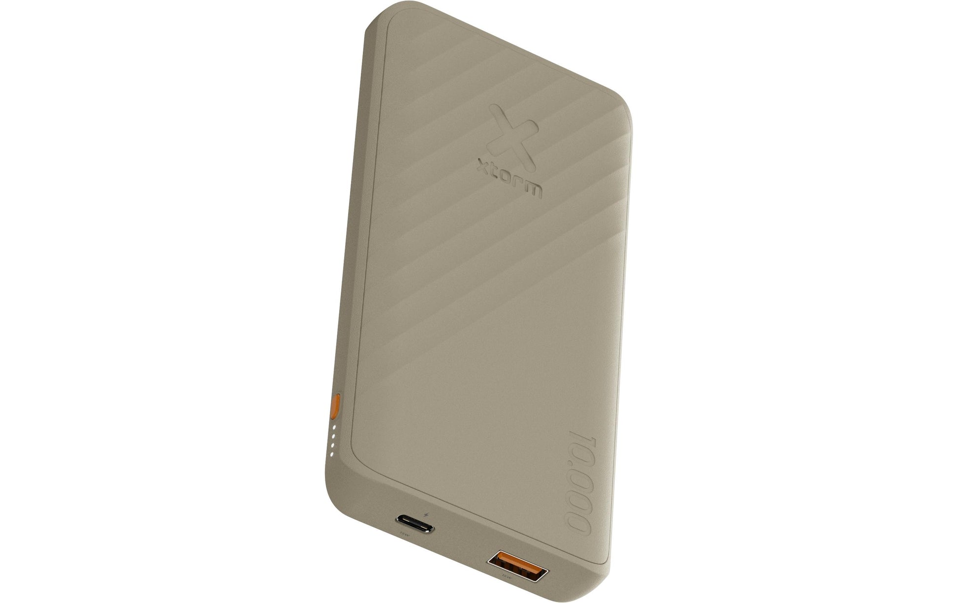 Xtorm Powerbank 10'000 mAh – 1× USB-C, 1× USB-A, beige
