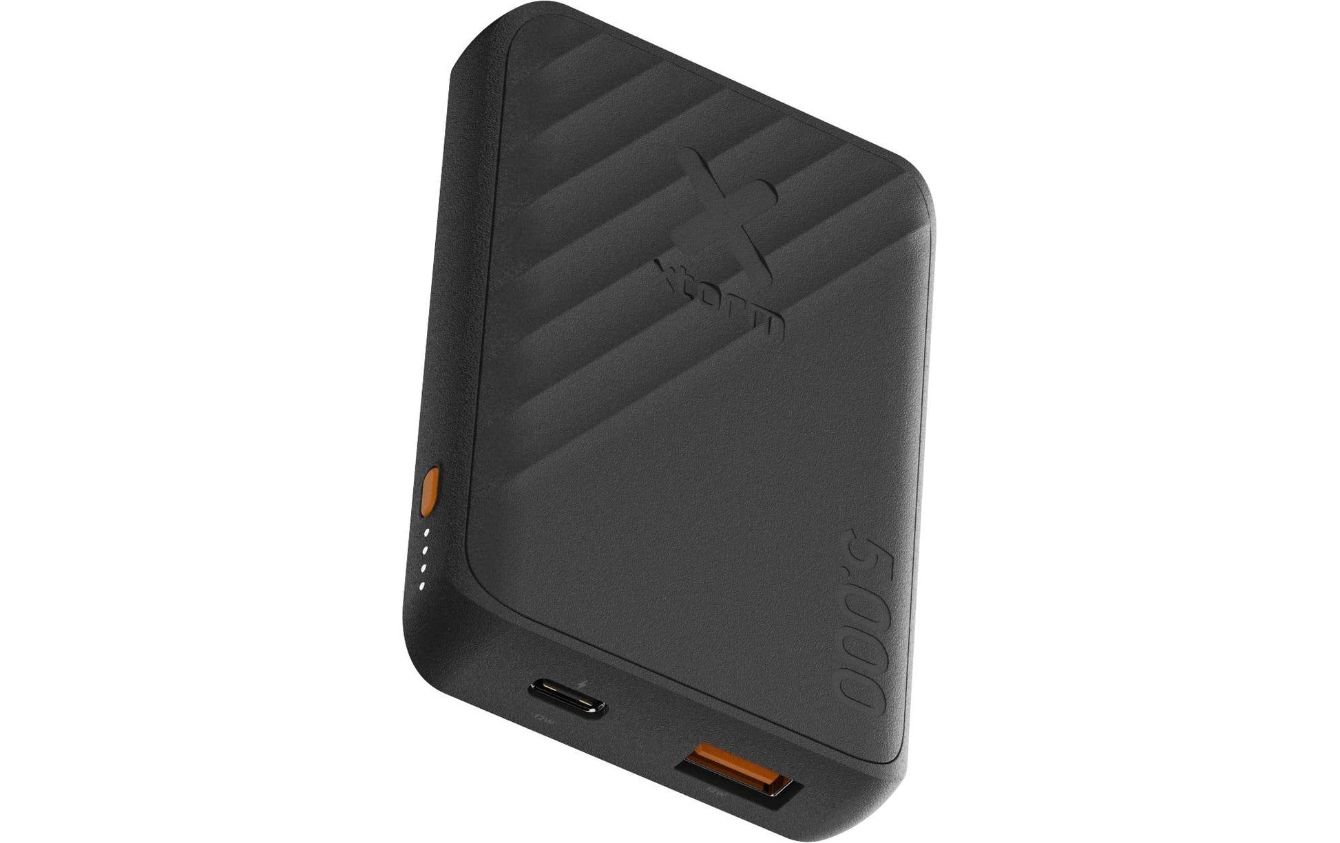 Xtorm PWB 5000 Powerbank 5'000 mAh – 15 W PD, 1× USB-C, 1× USB-A, schwarz