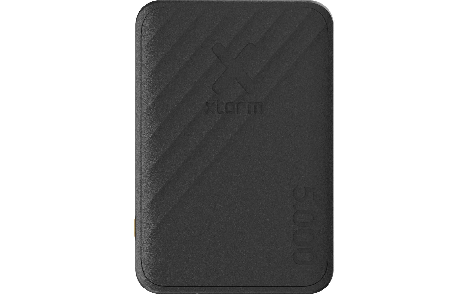 Xtorm PWB 5000 Powerbank 5'000 mAh – 15 W PD, 1× USB-C, 1× USB-A, schwarz