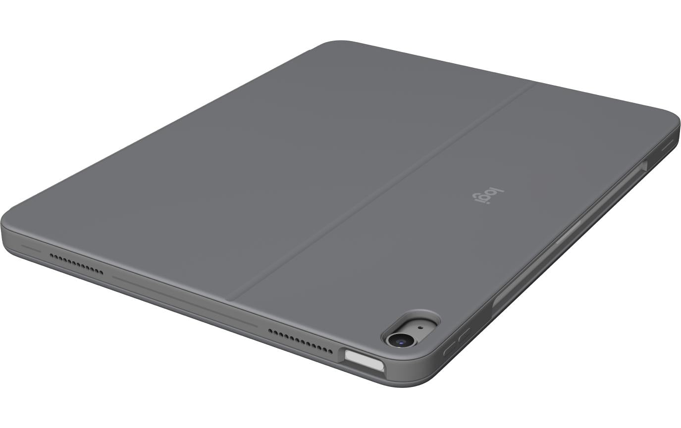 Logitech Combo Touch Tablet- & Notebook-Tasche – für iPad Air 13" (M2), Oxford Grau