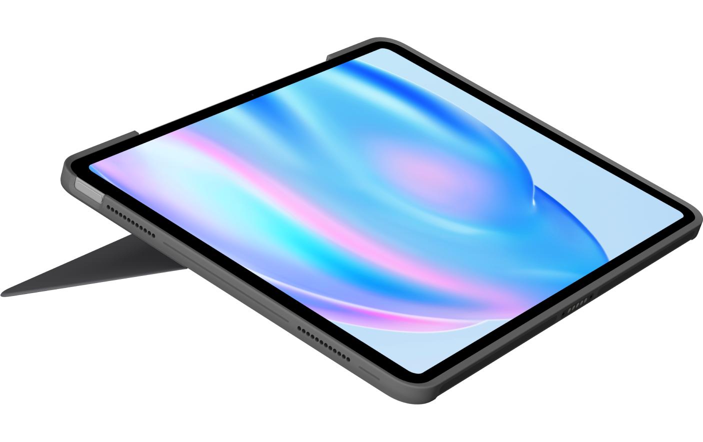 Logitech Combo Touch Tablet- & Notebook-Tasche – für iPad Air 13" (M2), Oxford Grau