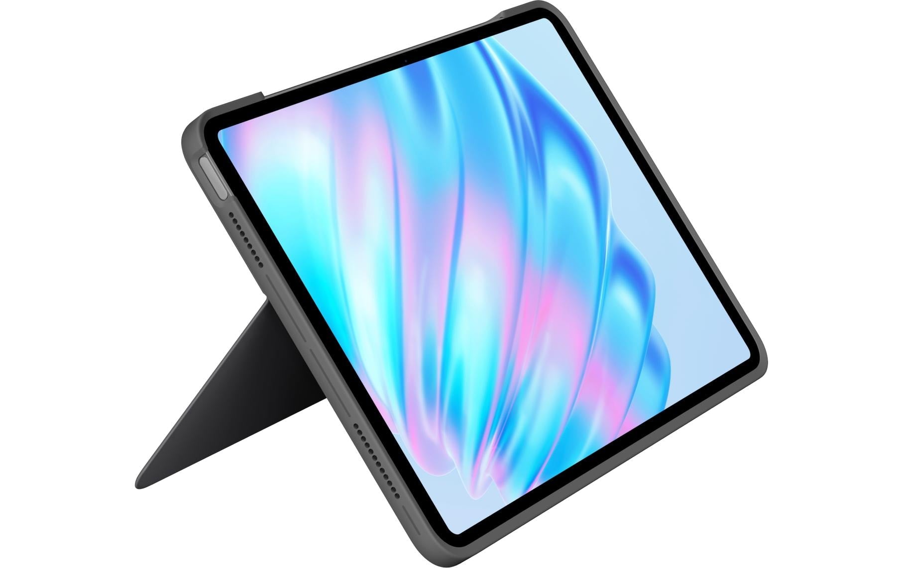 Logitech Combo Touch – Tastatur, CH-Layout (DE-CH), Grau – für iPad Air 11" (M2)
