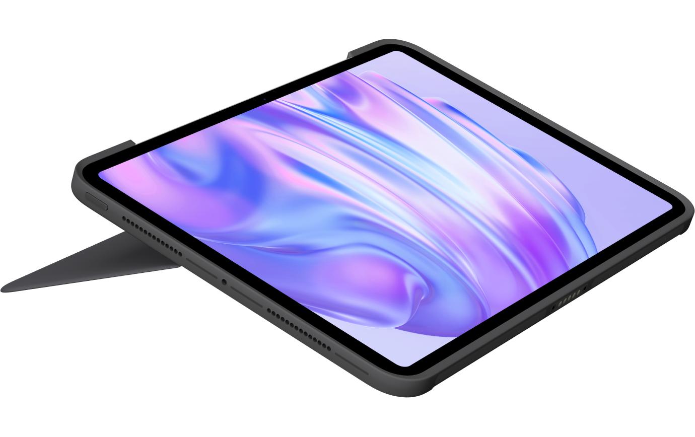 Logitech Combo Touch – Tastatur, CH-Layout (DE-CH), mit Touchpad, Graphit – für iPad Pro 11" (M4)