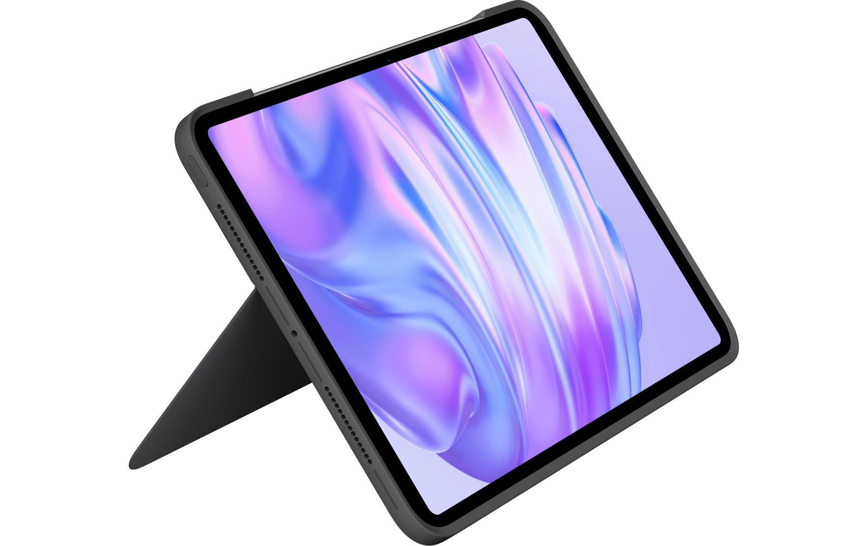 Logitech Combo Touch – Tastatur, CH-Layout (DE-CH), mit Touchpad, Graphit – für iPad Pro 11" (M4)