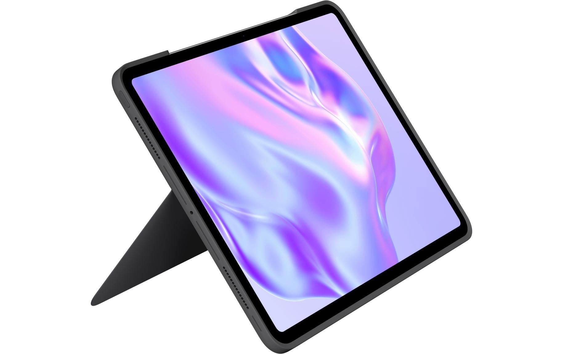 Logitech COMBO TOUCH – Tastatur, CH-Layout (DE-CH), mit Touchpad, Grau – für iPad Pro 13" (M4)