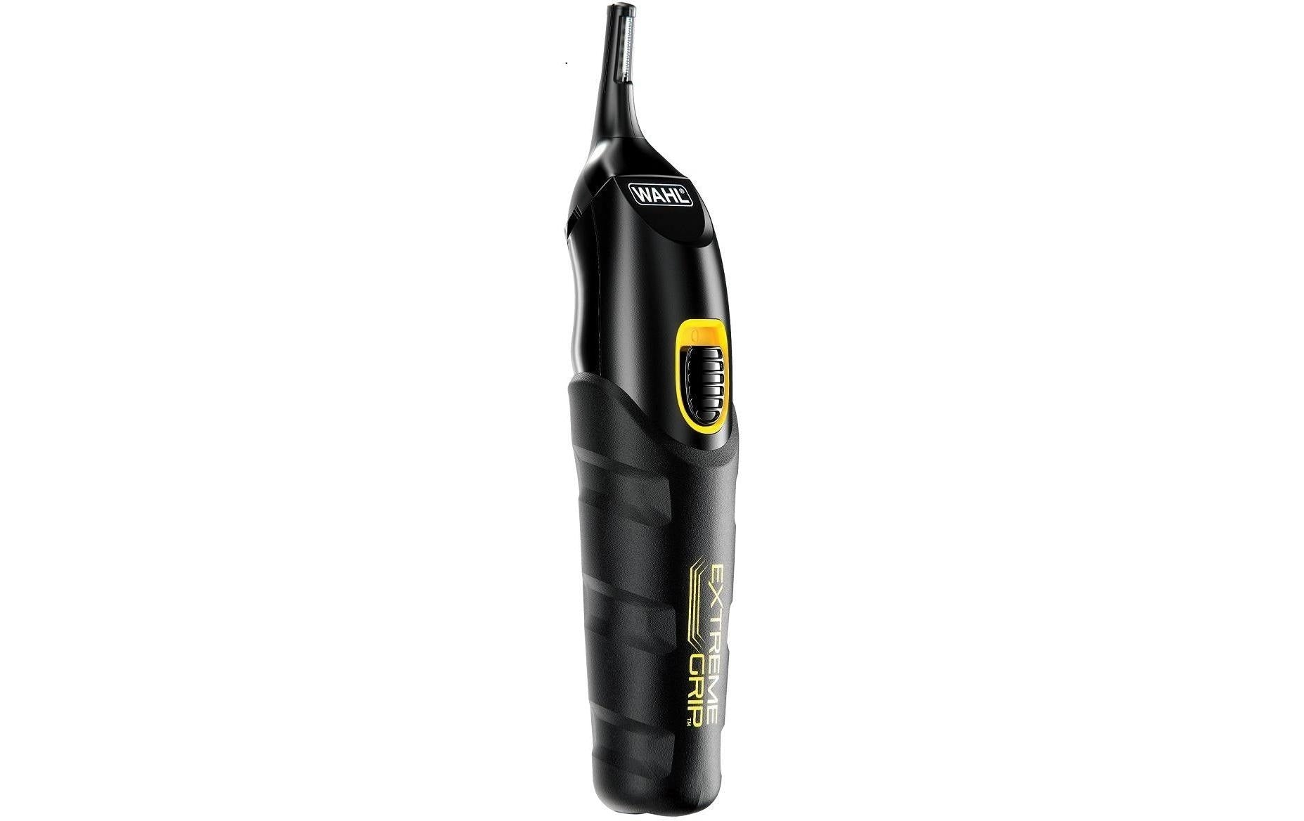 Wahl Multifunktionstrimmer Extreme Grip – 240 min Akkulaufzeit, 10 Kämme – Schwarz, Edelstahlmesser