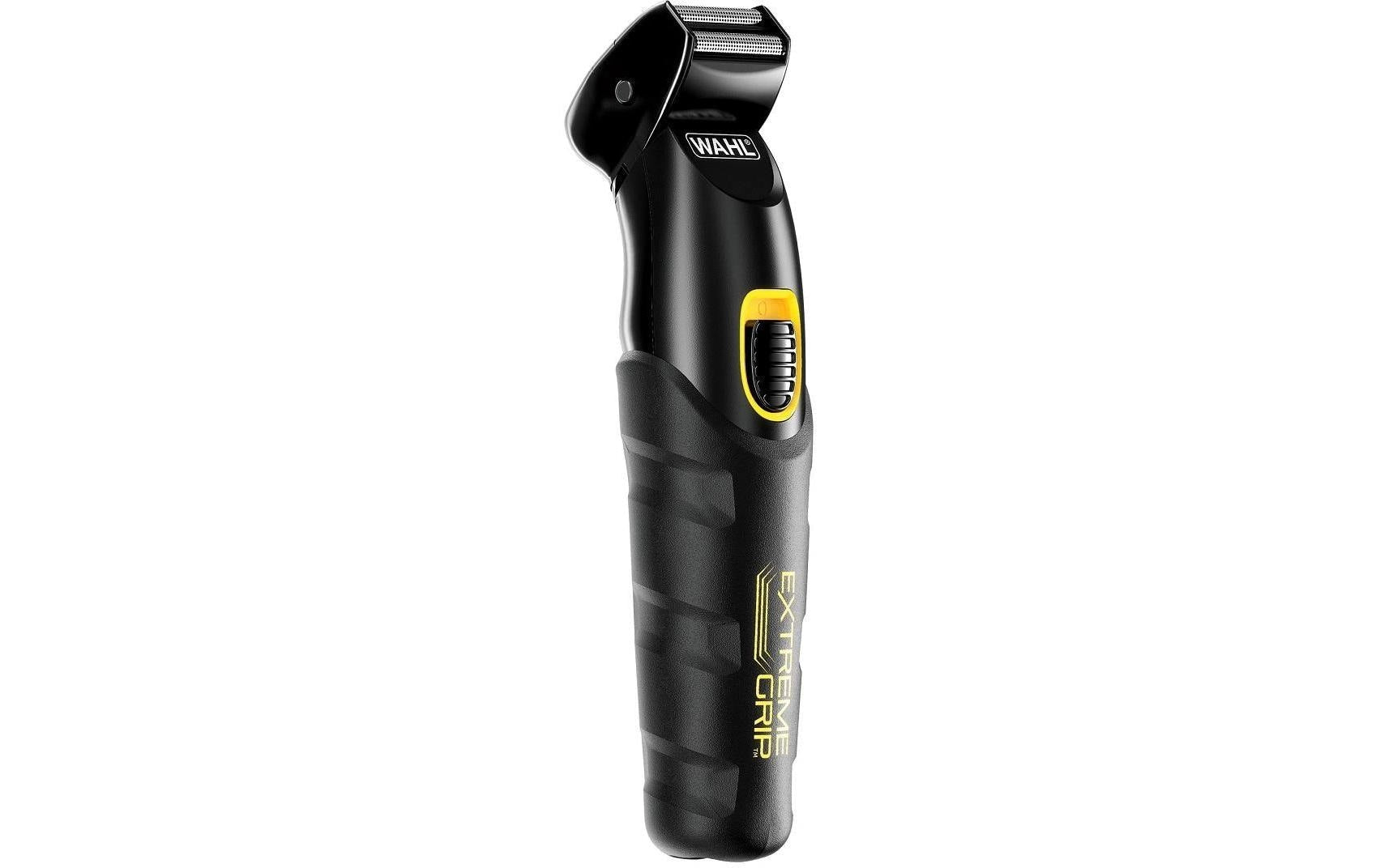 Wahl Multifunktionstrimmer Extreme Grip – 240 min Akkulaufzeit, 10 Kämme – Schwarz, Edelstahlmesser