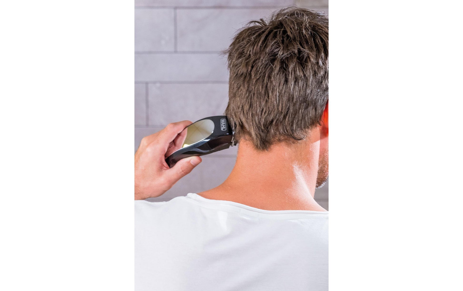 Wahl Haarschneider – Li‑Ion, 90 min Akku, 1–25 mm, 8 Kämme, schwarz/silber