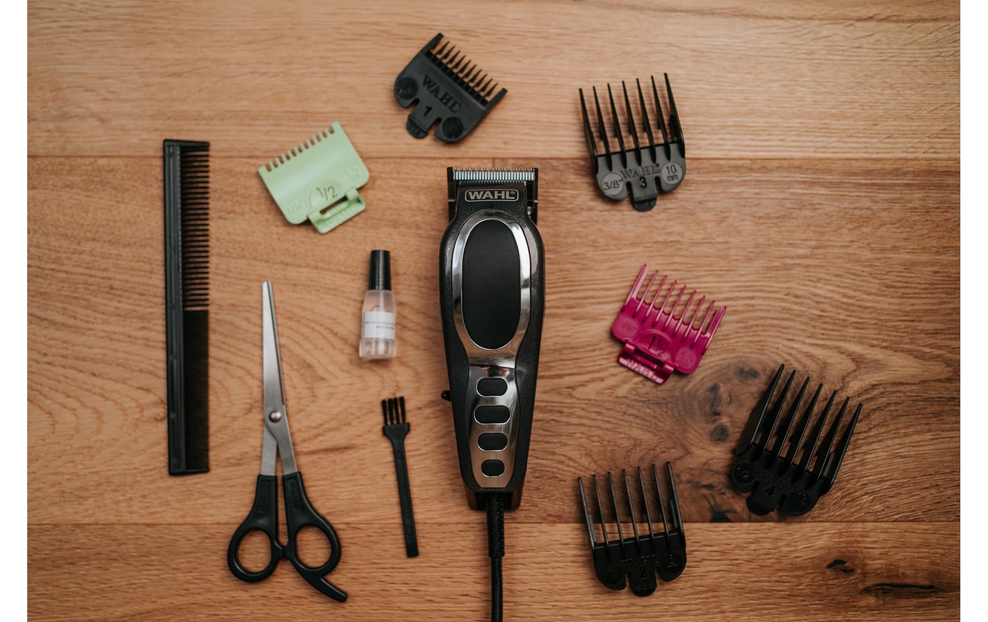 Wahl Haarschneider Close Cut Pro – Netzbetrieb, 0,6–13 mm, 7 Stufen, Grau