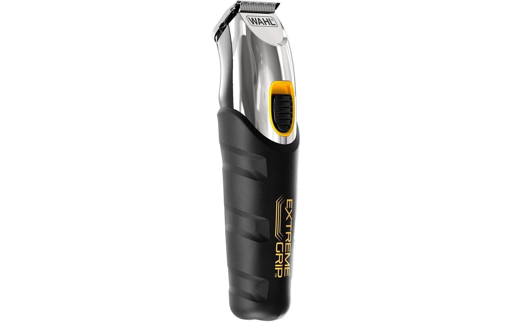 Wahl Barttrimmer – Schnittlänge 0,5–9 mm, Schnittbreite 3 cm, 240 min Akku – Silber