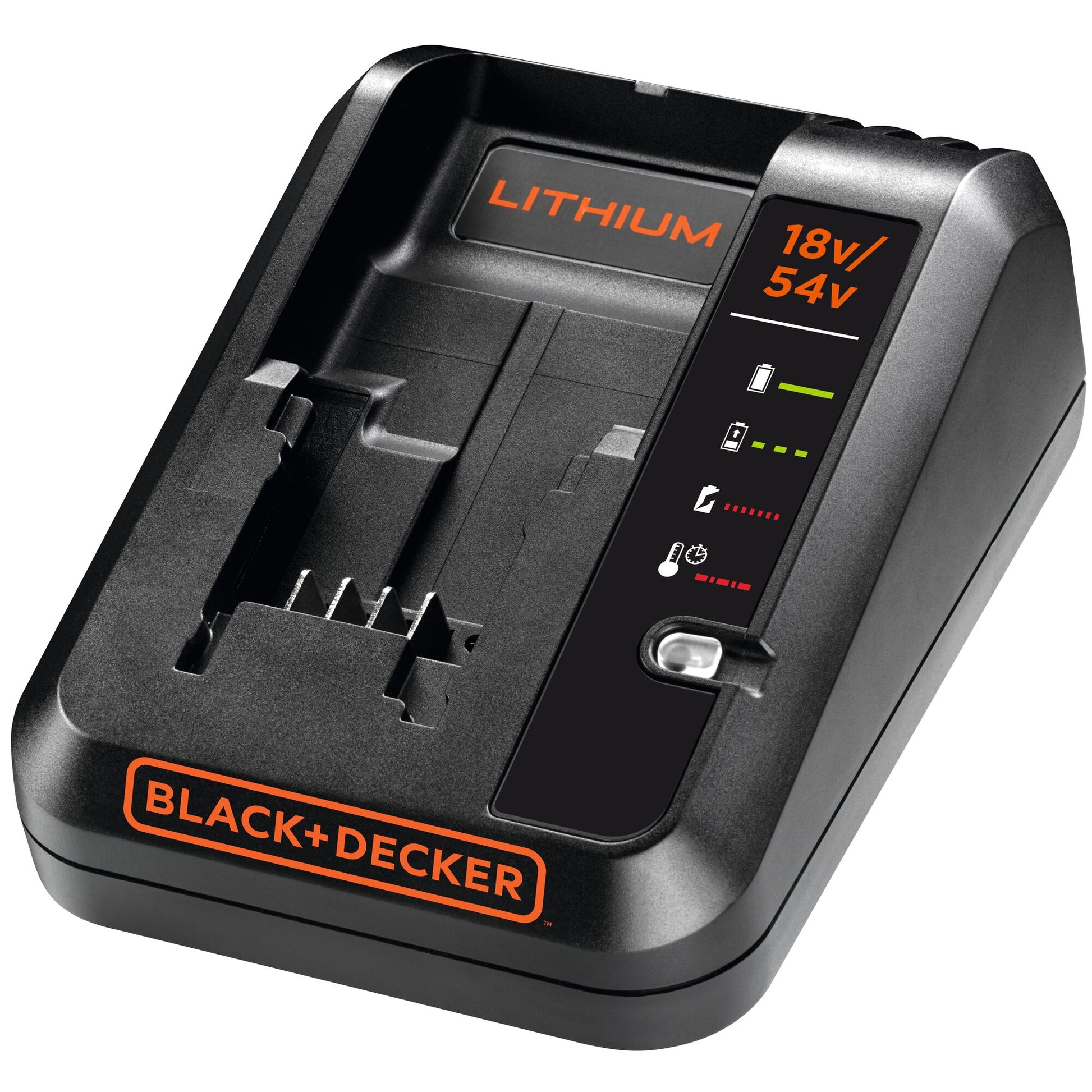 Black & Decker BLACK+DECKER Ladegerät 54 V 2 A – 1 Stk – für BLACK+DECKER 18 V POWERCONNECT