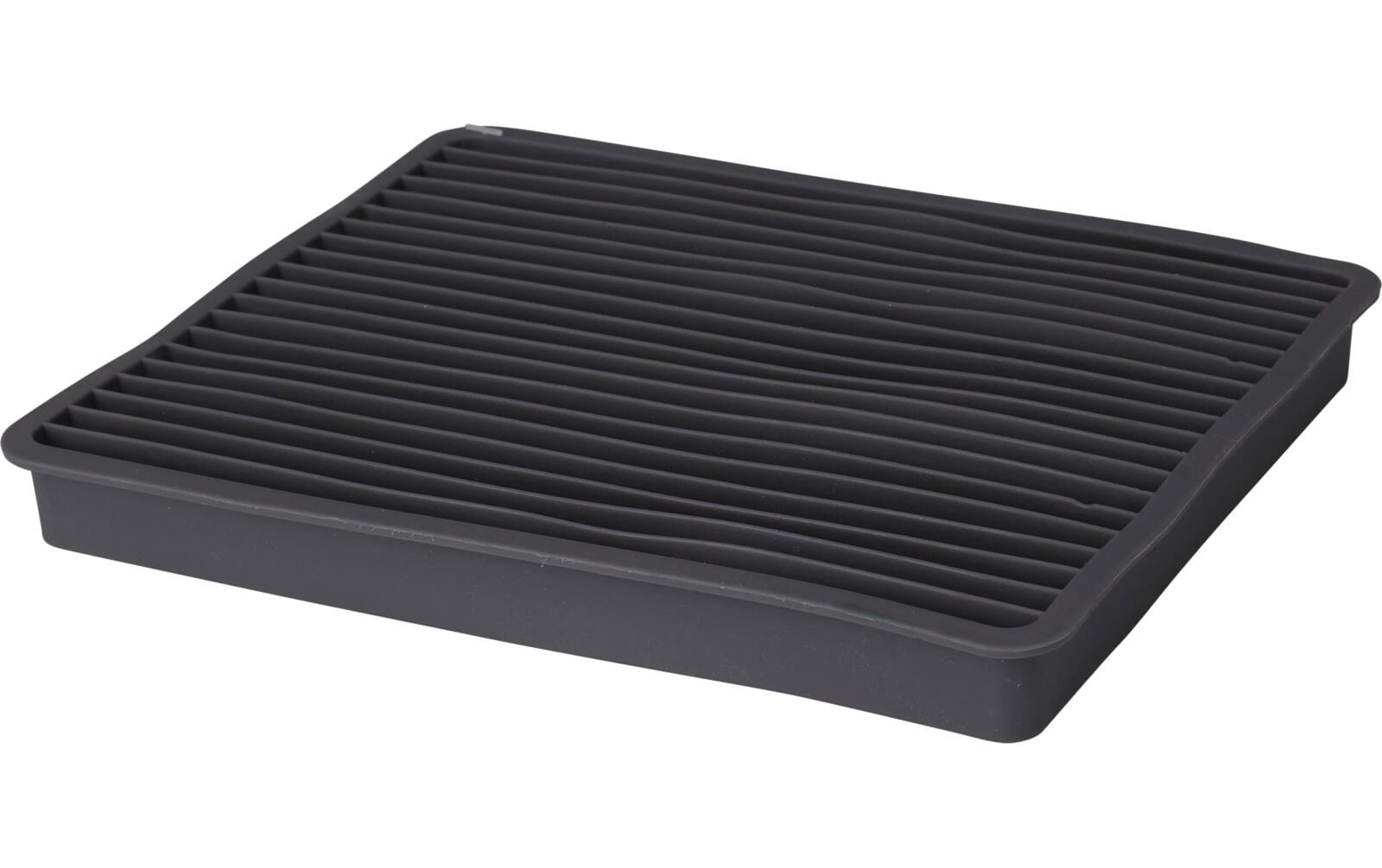 Furber. Furber – Eiswürfelform 14 × 18 × 2 cm, Thermoplastisches Elastomer (TPE), Schwarz