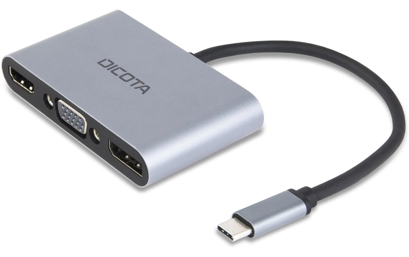 DICOTA USB-C Portable 5-in-1 Dockingstation