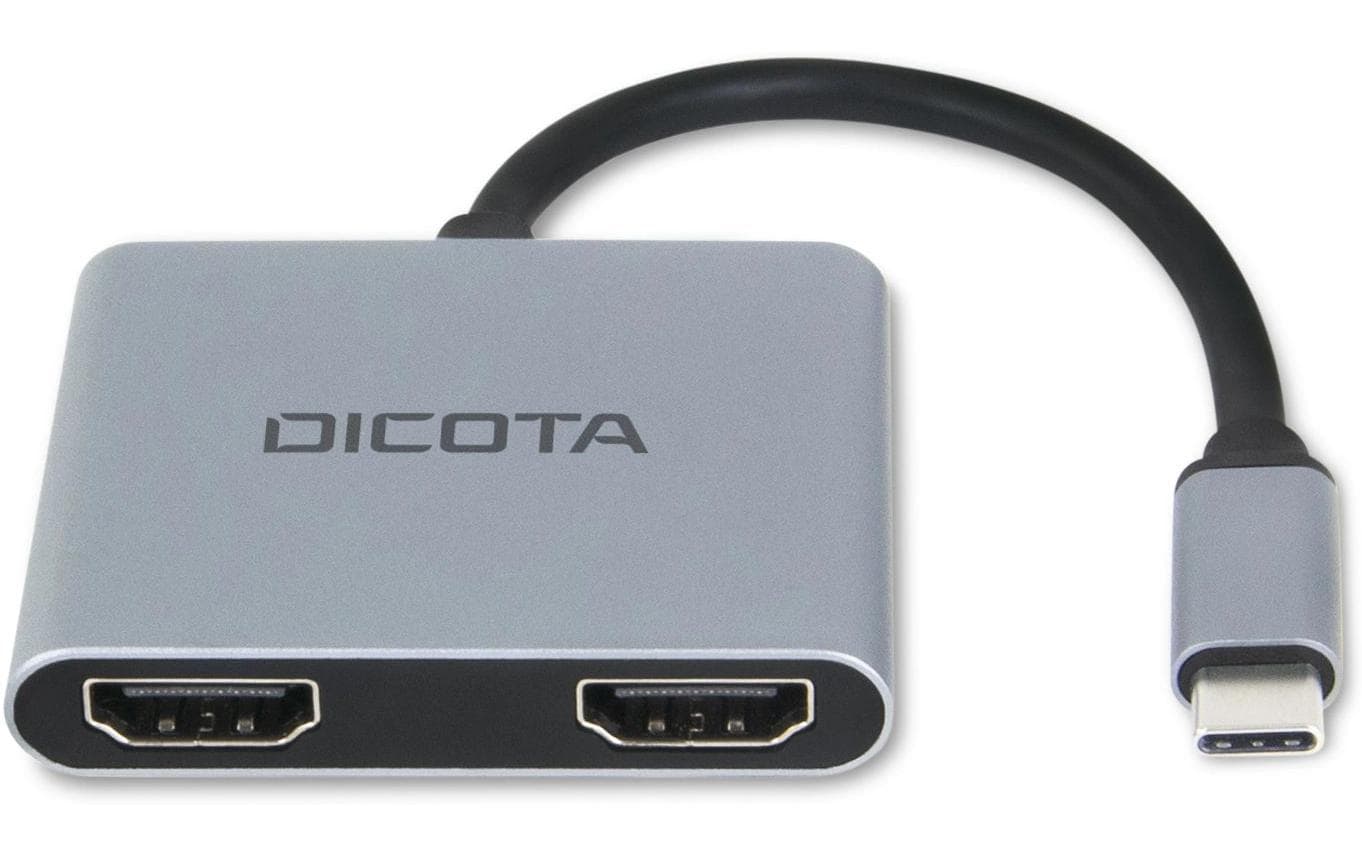 DICOTA USB-C Portable 4-in-1 Dockingstation – 4K, PD 100W