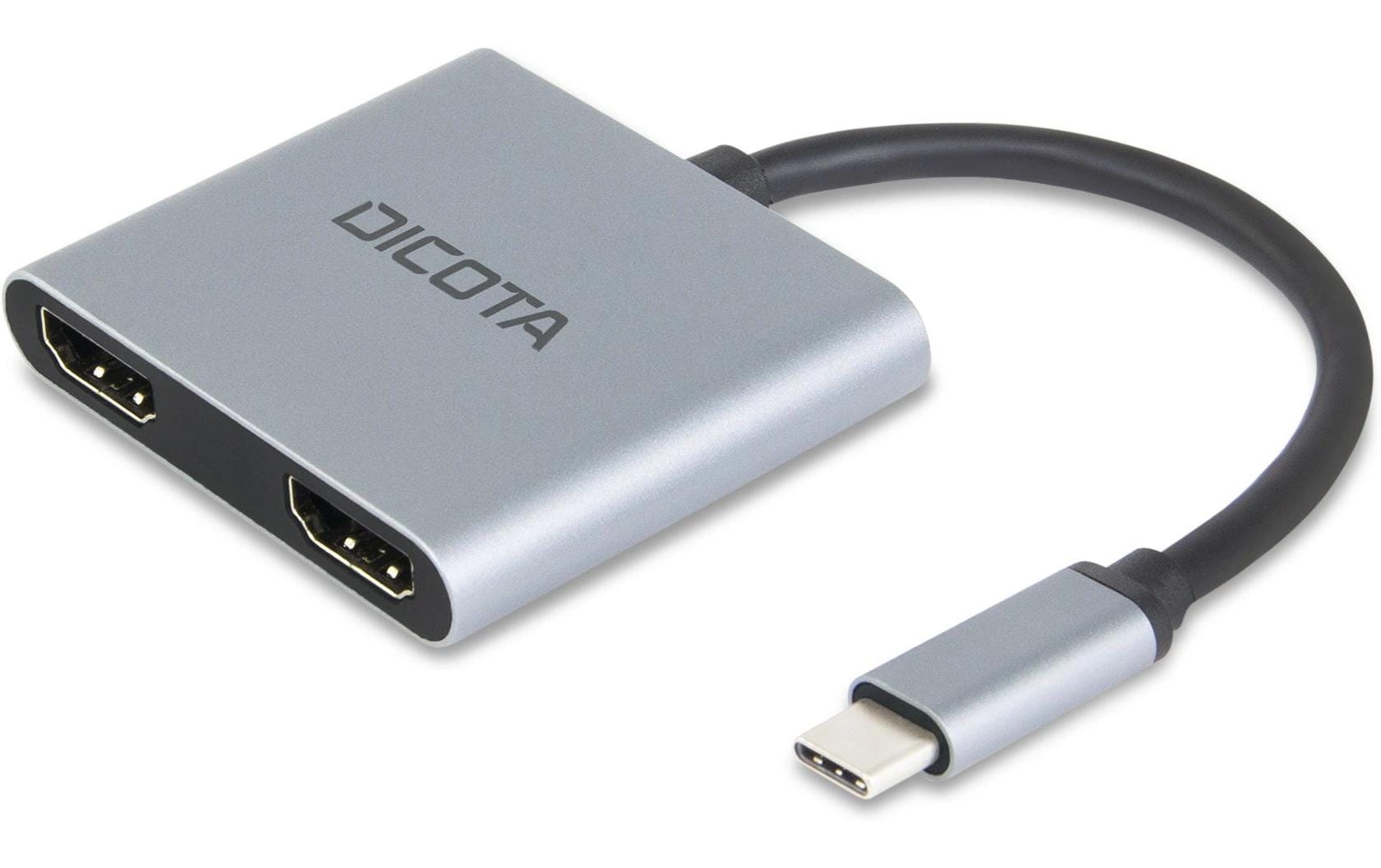 DICOTA USB-C Portable 4-in-1 Dockingstation – 4K, PD 100W