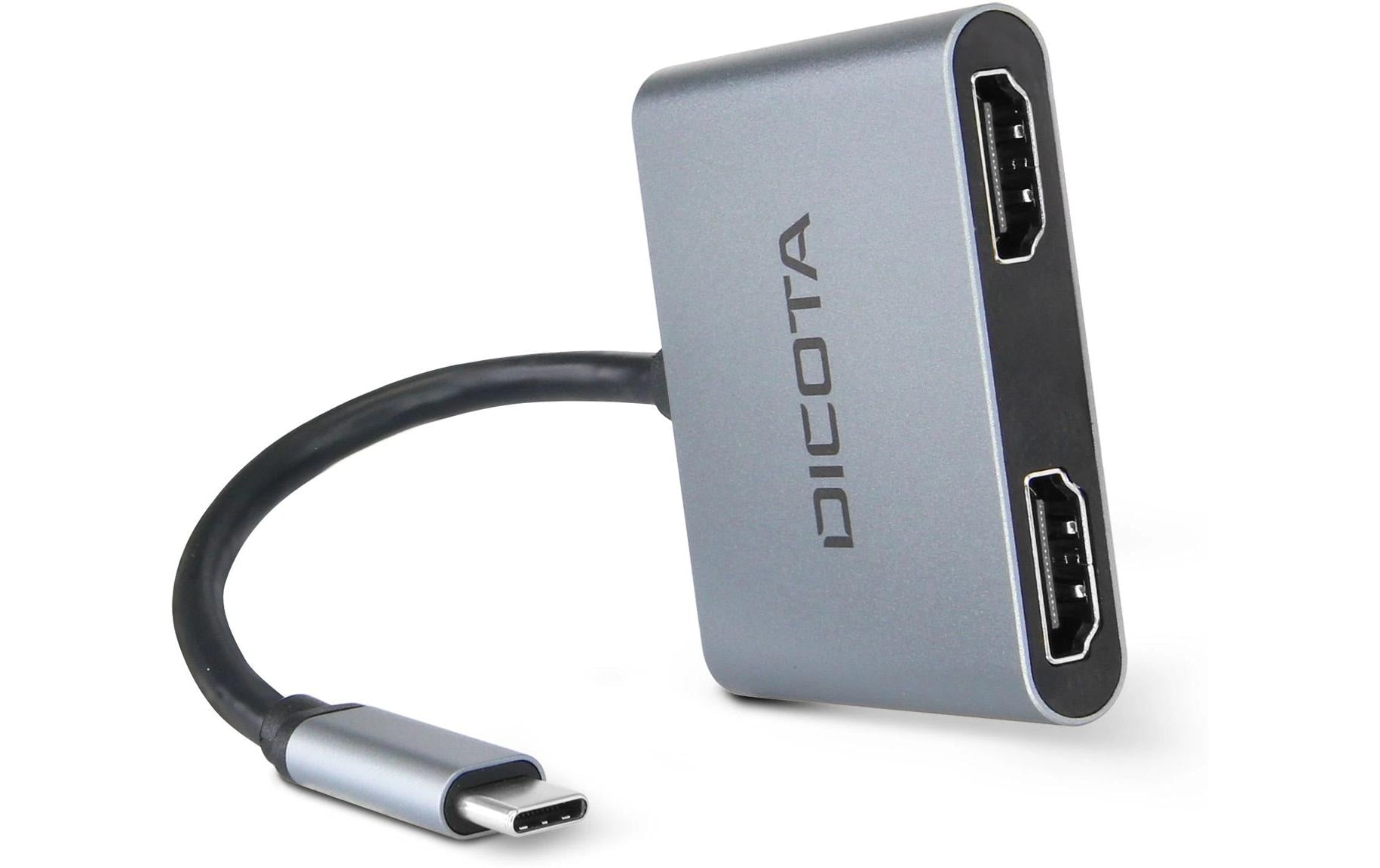 DICOTA USB-C Portable 4-in-1 Dockingstation – 4K, PD 100W