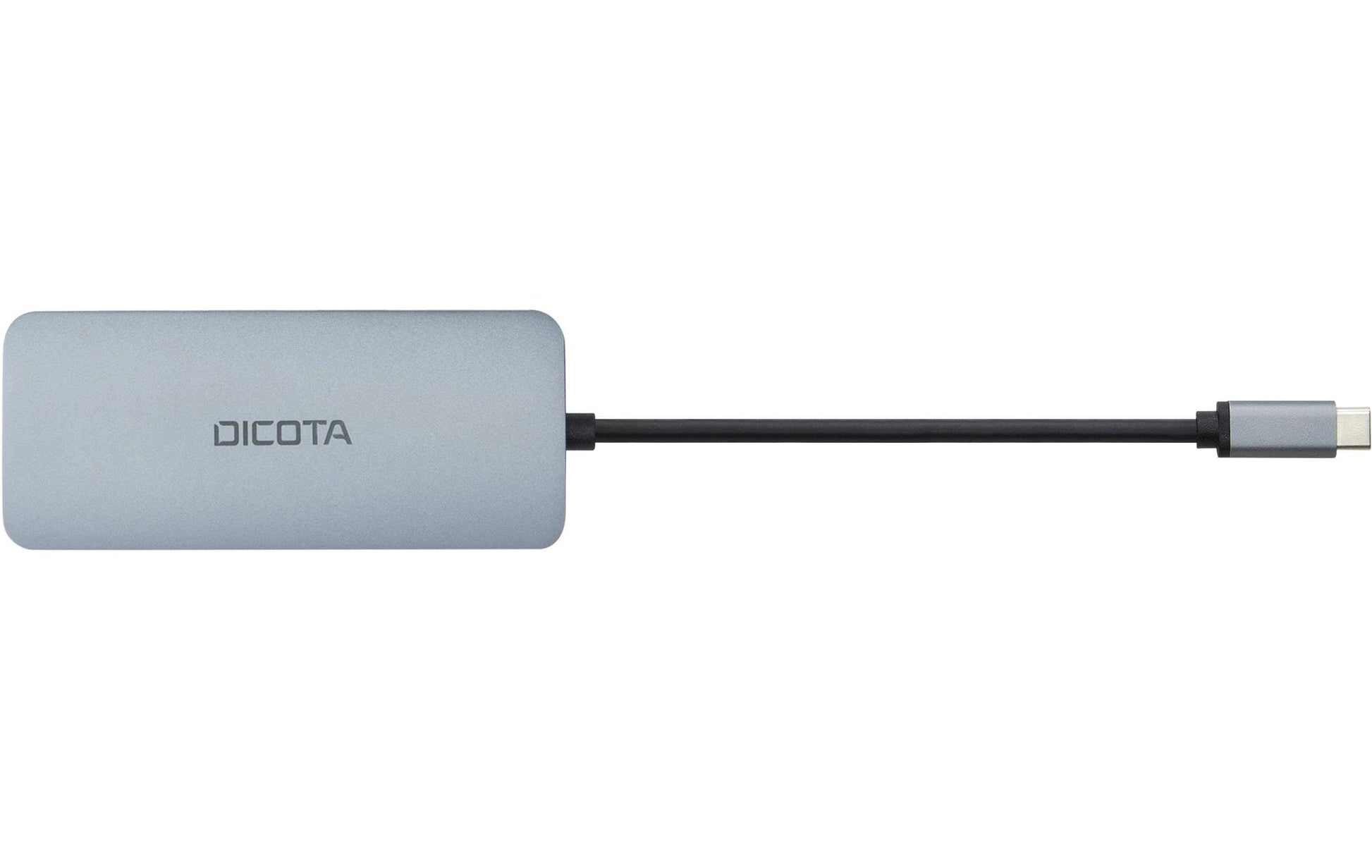 DICOTA D32062 Multiport-Adapter – USB-C, 1× HDMI, 3× USB-A, 100 W PD, GbE, SD/microSD