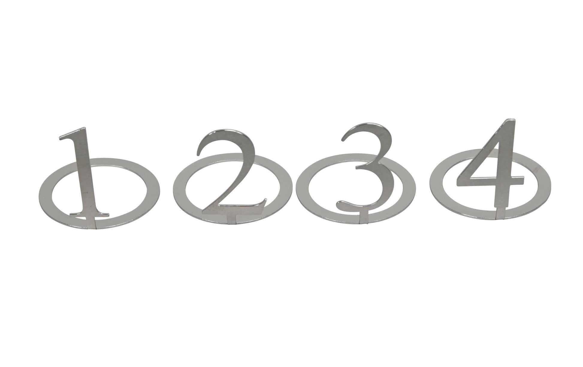 COCON Kerzenring – Eisen, Silber – 3 × 3 × 3 cm – 4-teilig