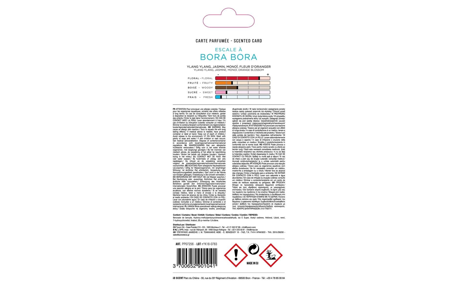 IMAO Escale à Bora Bora – Auto-Lufterfrischer