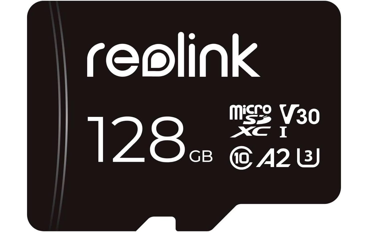 Reolink zubehör Reolink microSDXC 128 GB – V30, 100/30 MB/s, ohne Adapter, für Reolink Kameras
