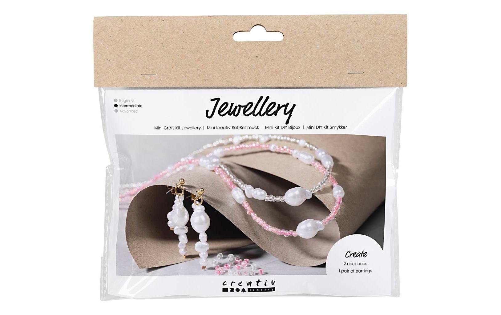 Creativ Company Halsketten-Bastelset – Mehrfarbig, inkl. Schmuckdraht