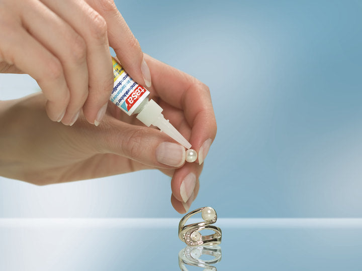 TESA Sekundenkleber – permanent, transparent, schnelltrocknend, 4,5 g, für Schnellreparaturen