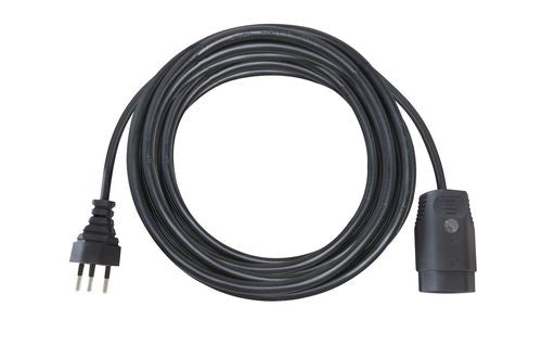 Brennenstuhl Verlängerungskabel – T12–T13, 10 m, 3×1,5 mm², Schwarz