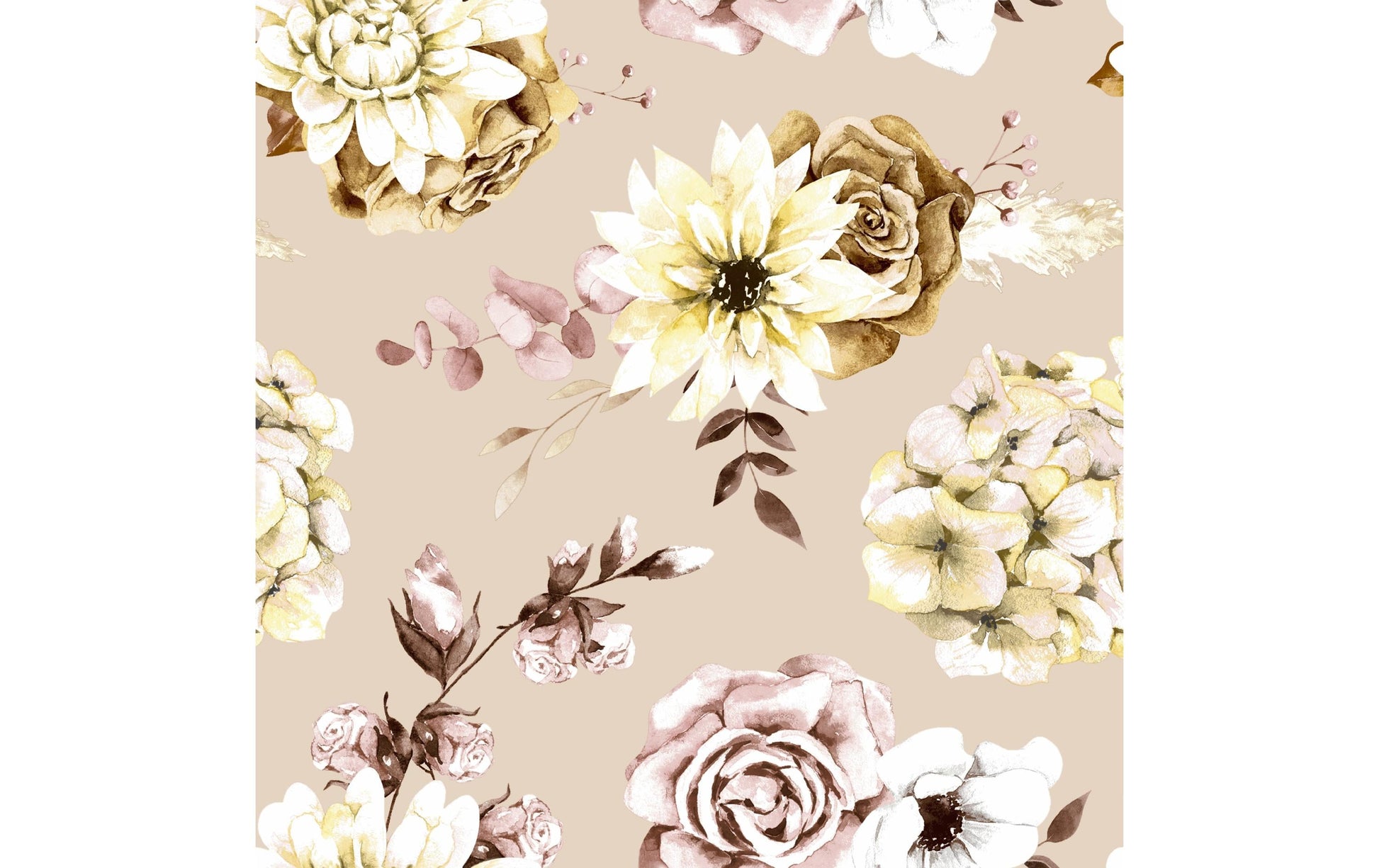 Paper + Design Servietten Blume – mehrfarbig – 24 × 24 cm, 3-lagig – 20 Stück