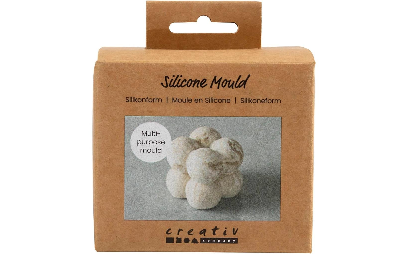 Creativ Company Giessform – Silikon – 40 × 40 × 40 mm – 1 Stück