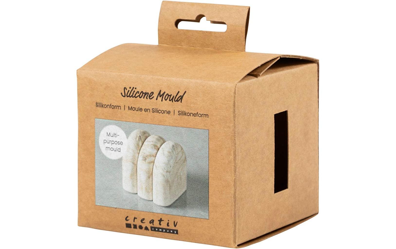Creativ Company Giessform – Silikon – 40 × 45 × 50 mm – 1 Stück
