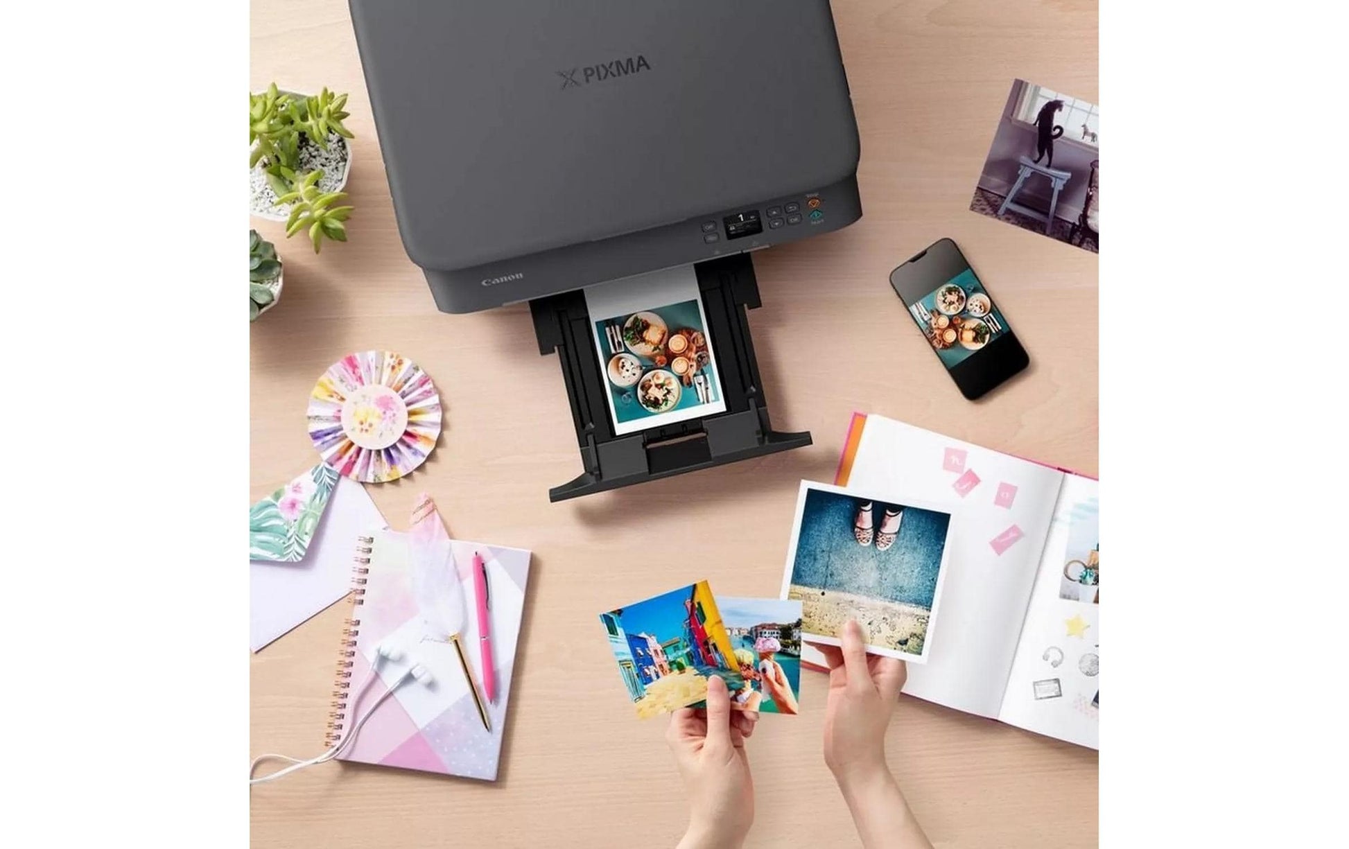 Canon Pixma TS5350i – Farbtintenstrahl-Multifunktionsdrucker, A4, 3-in-1, Duplex, ADF, WLAN, AirPrint