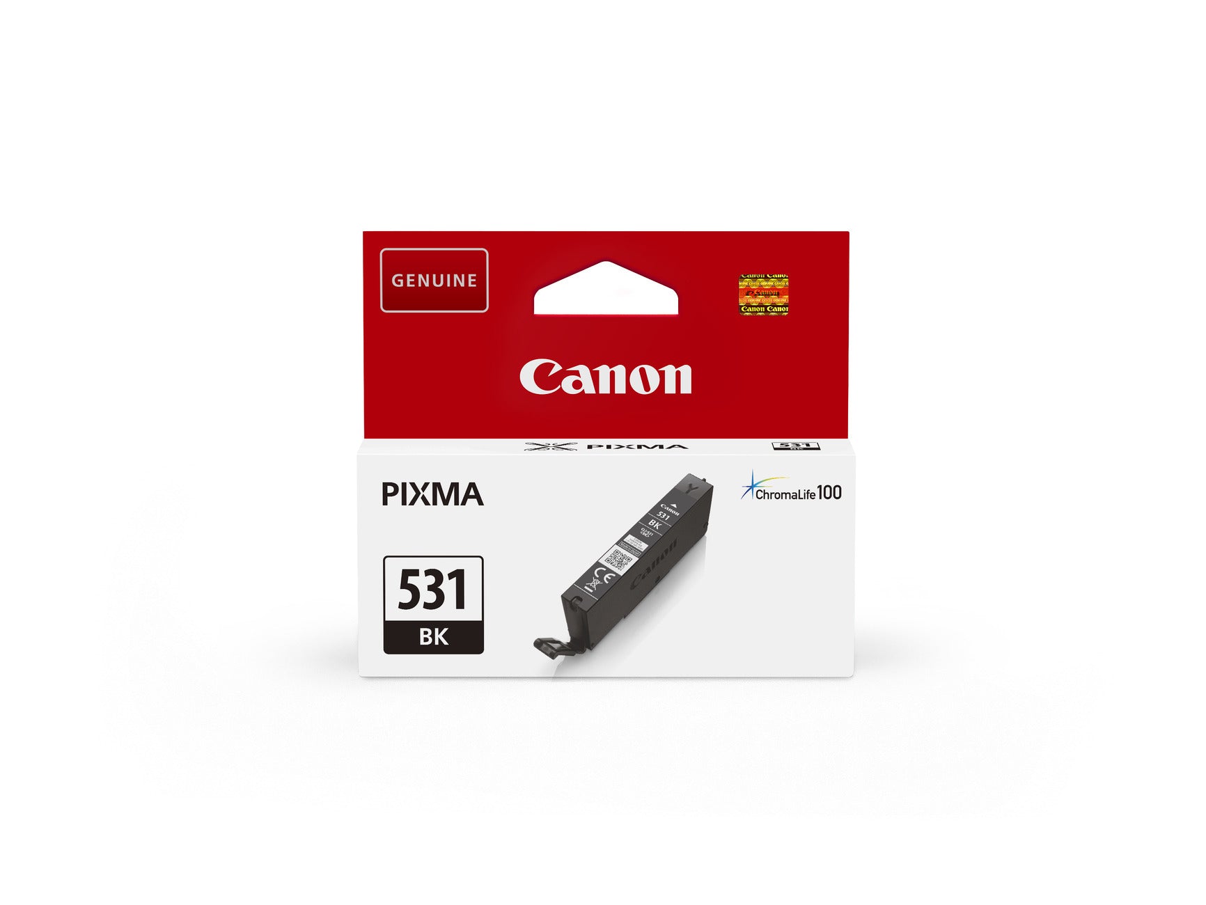 Canon Tintenpatrone CLI-531, Schwarz, 8,2 ml – für Tintenstrahldrucker/Multifunktionsgeräte