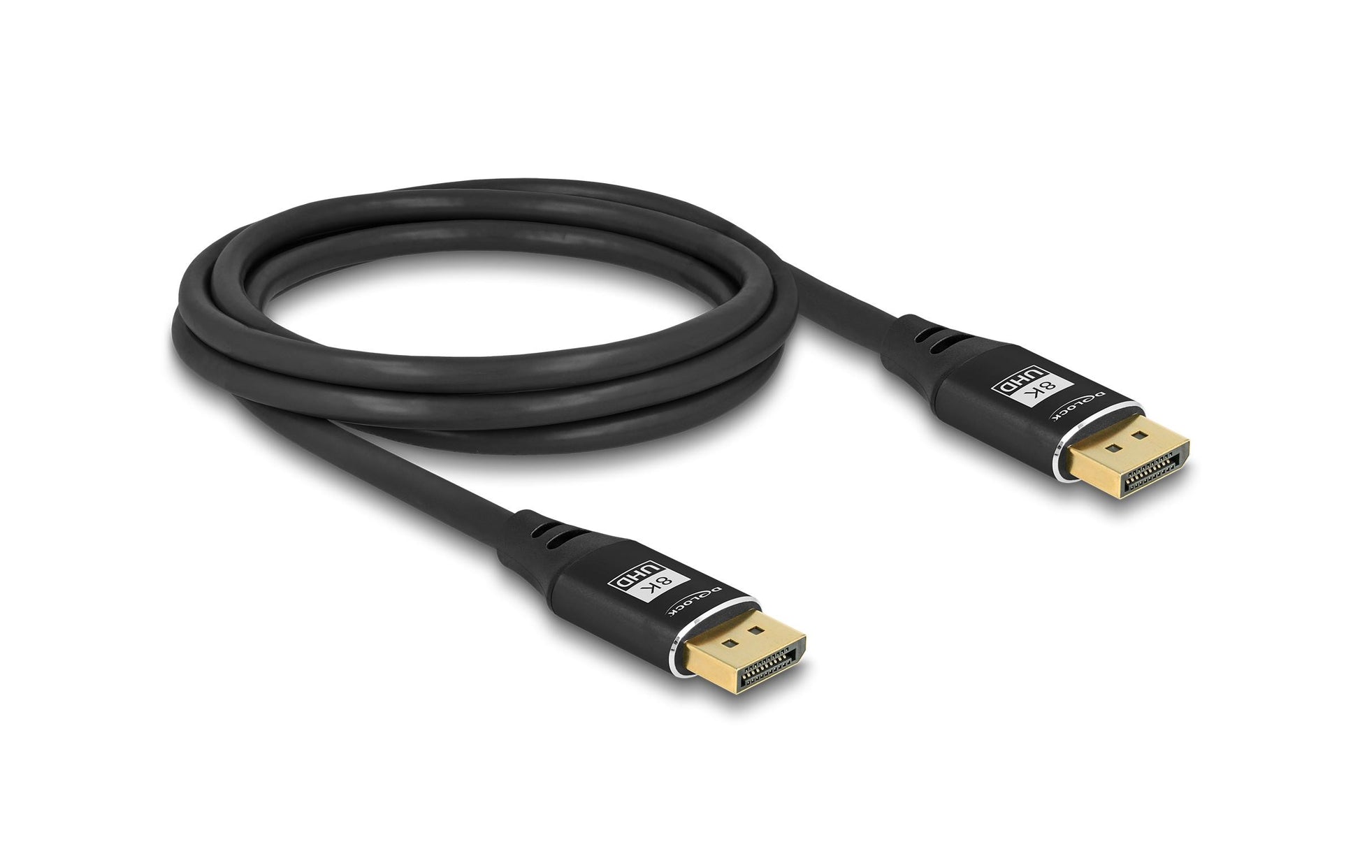 Delock DisplayPort Kabel DP 1.4 8K 60 Hz – 2 m