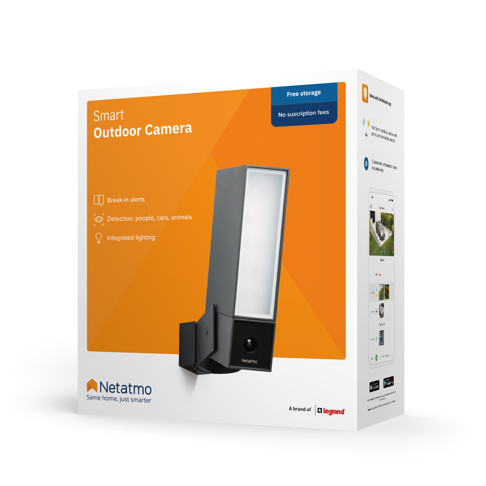Netatmo Presence NANOC01EU Box – 1080p – IR 15 m – WLAN – IP66