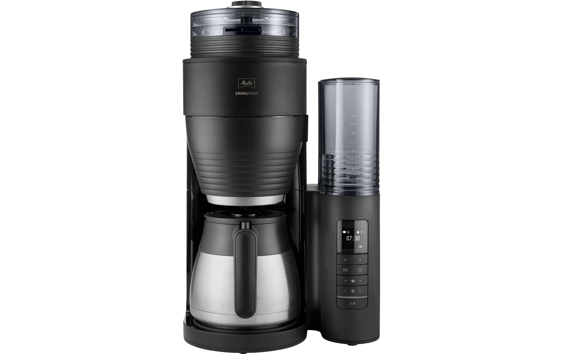 Melitta Aromafresh Therm Pro X Filterkaffeemaschine – 8 Tassen, Schwarz